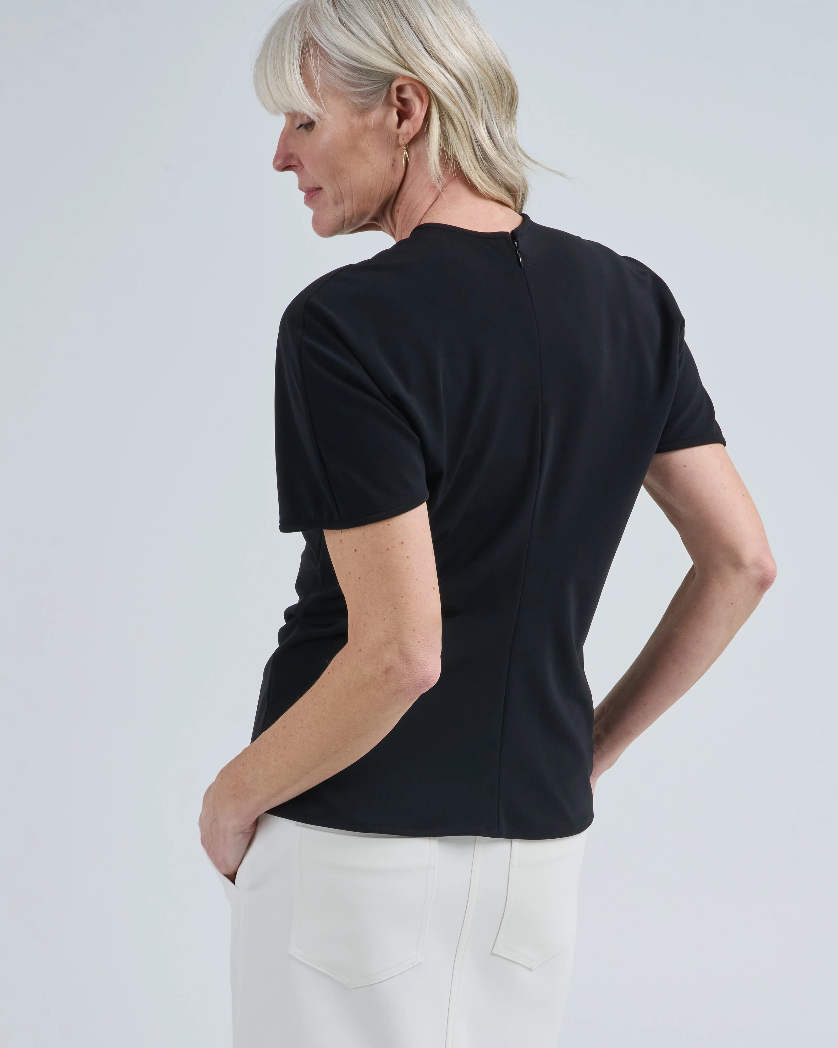 micro jersey trapez shirt - Image 4