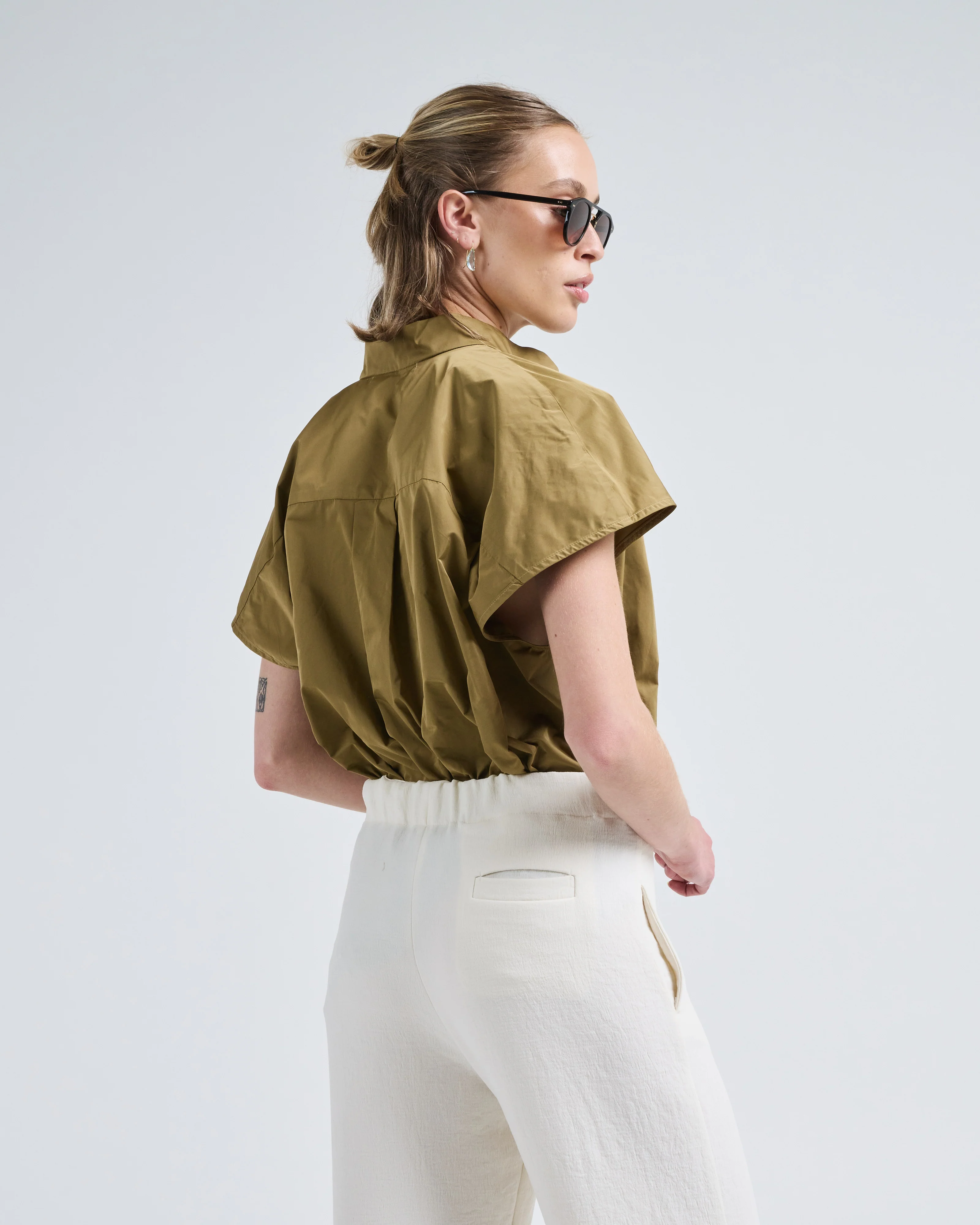satin ruff cape - Image 6