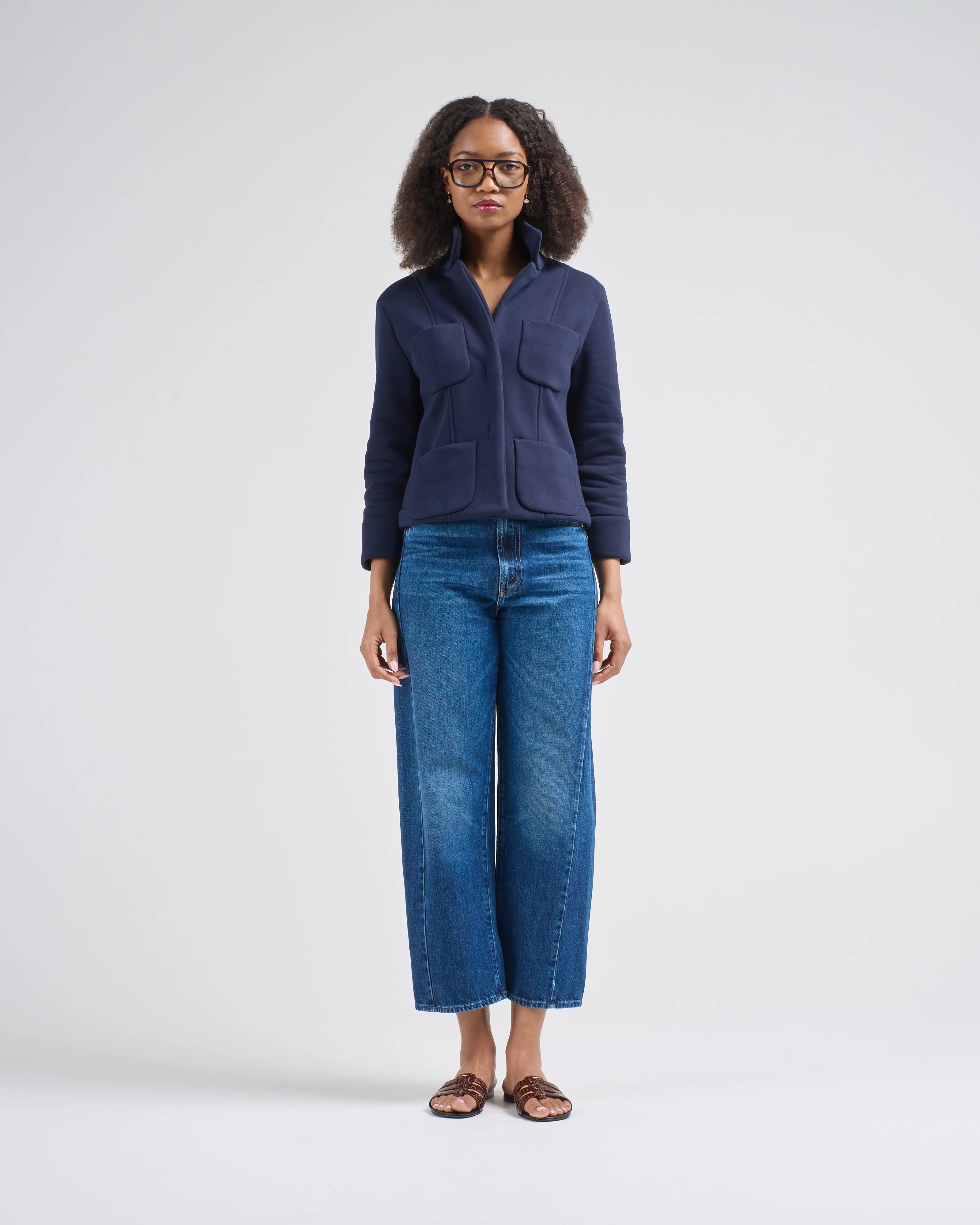 sweat mini blazer - Image 3
