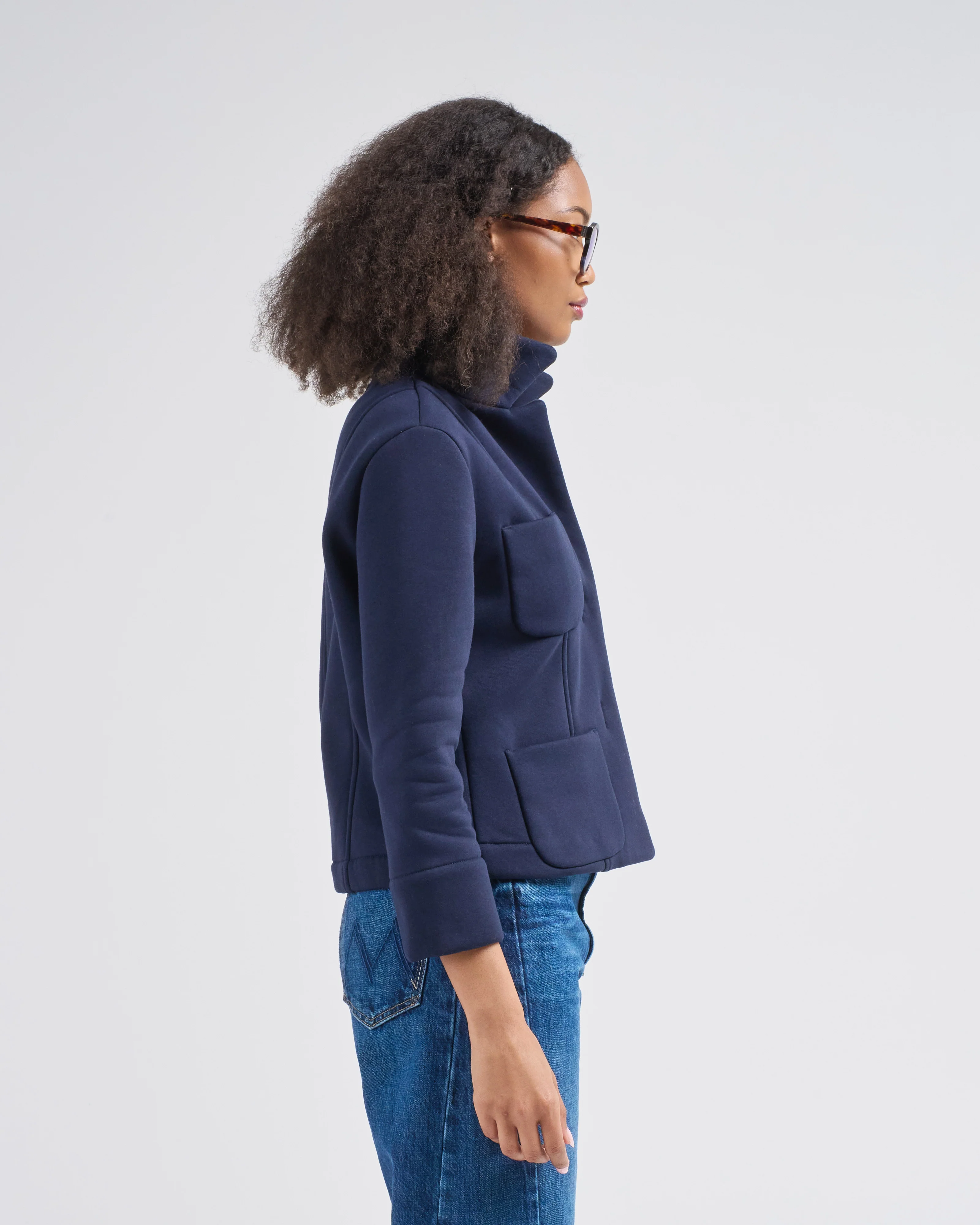 sweat mini blazer - Image 4