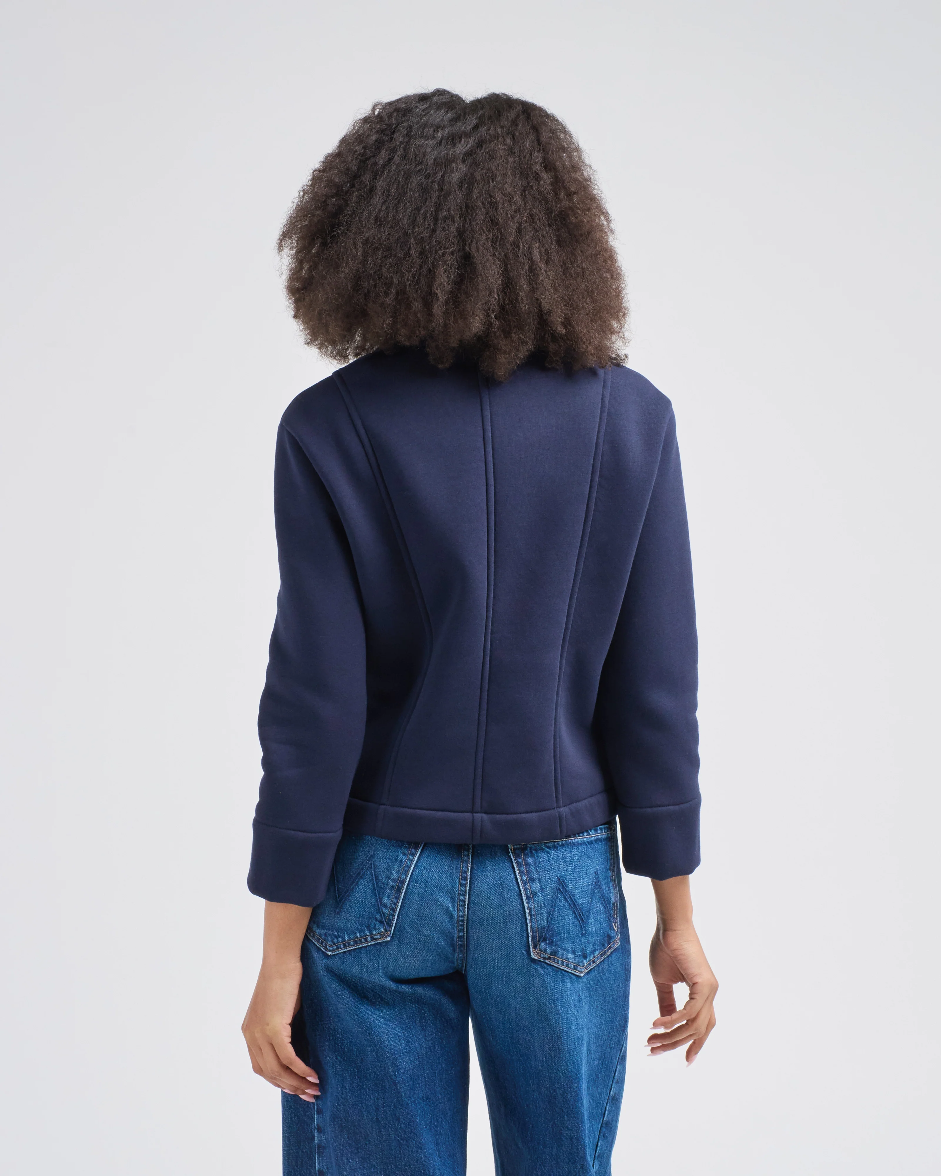 sweat mini blazer - Image 5