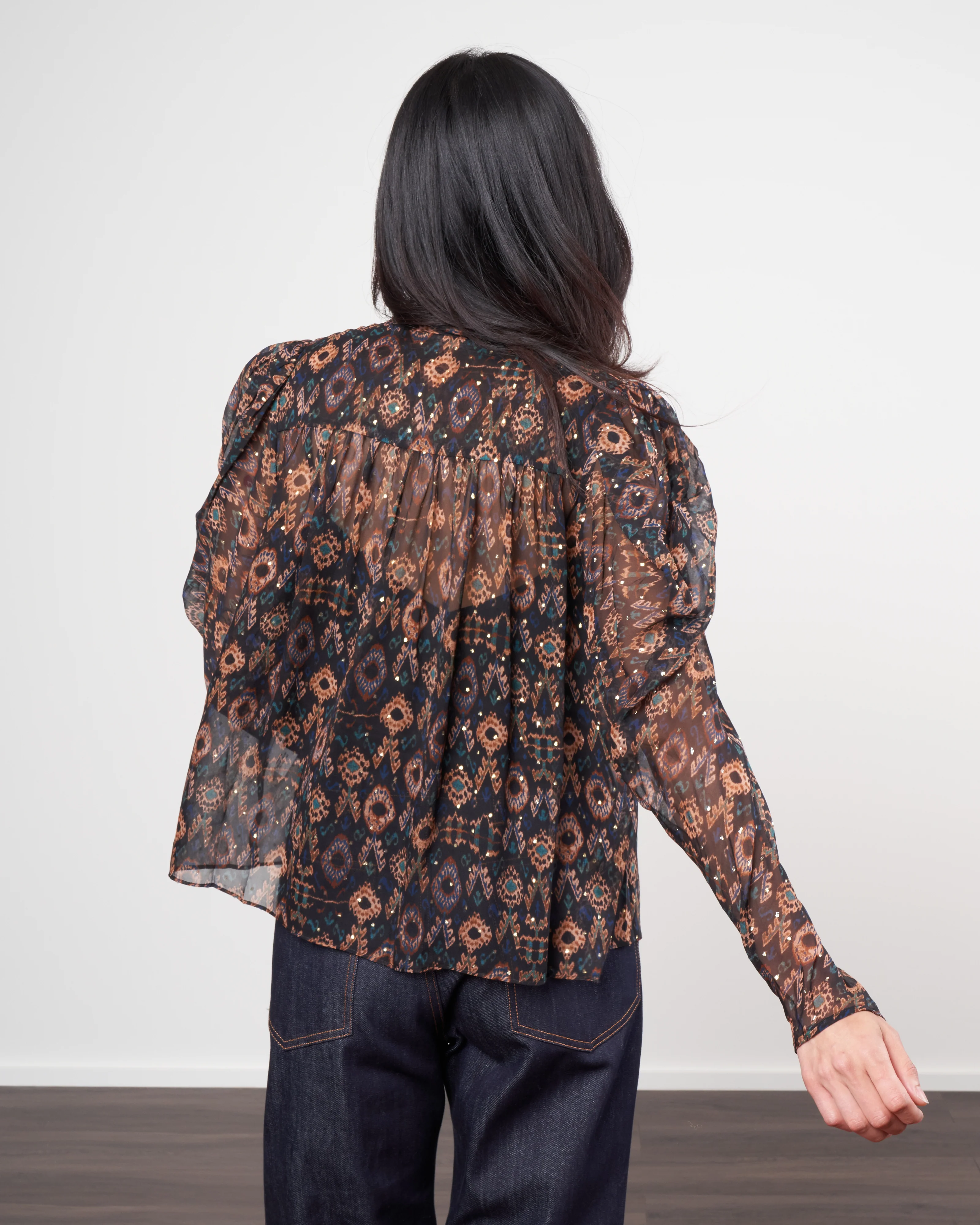 ada blouse - onyx - Image 4