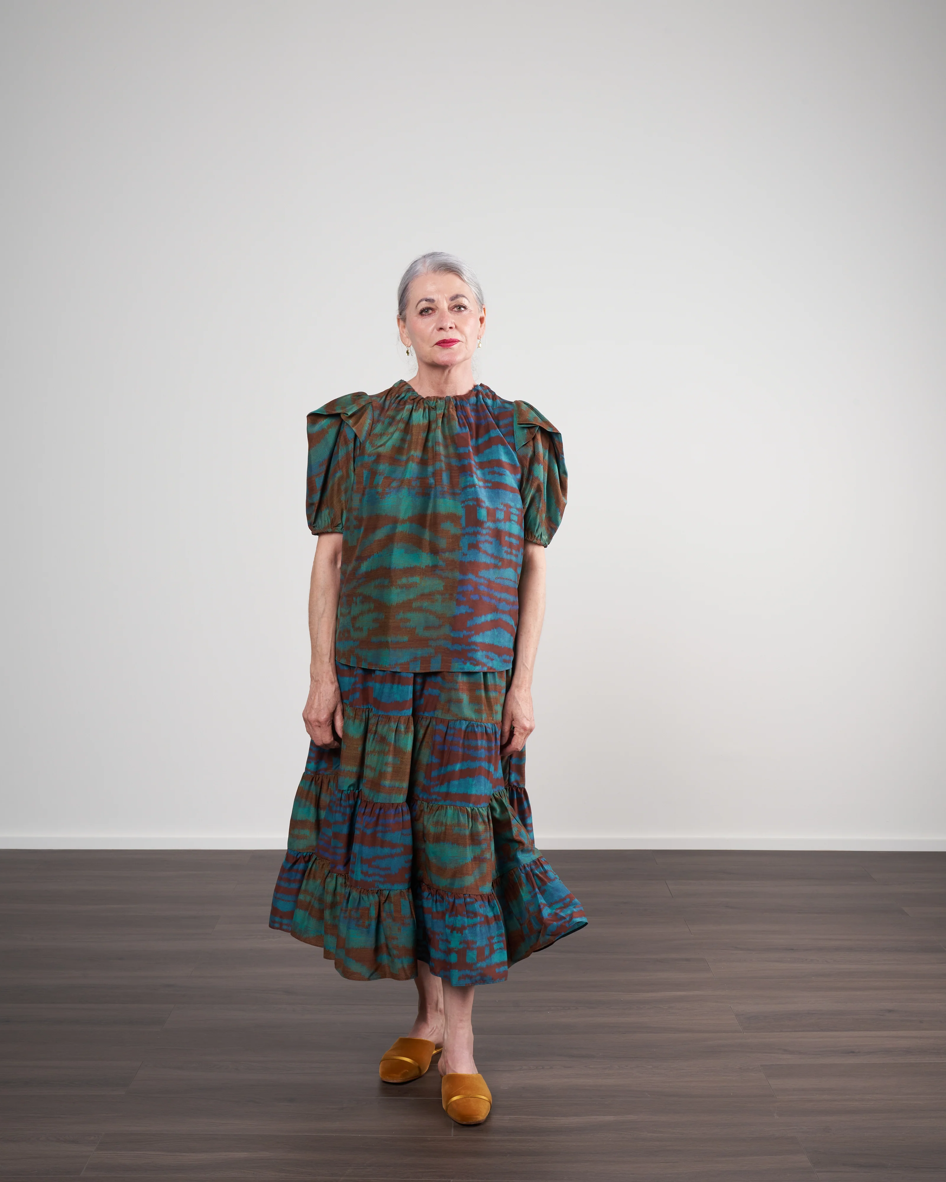 aisa skirt - emerald - Image 2