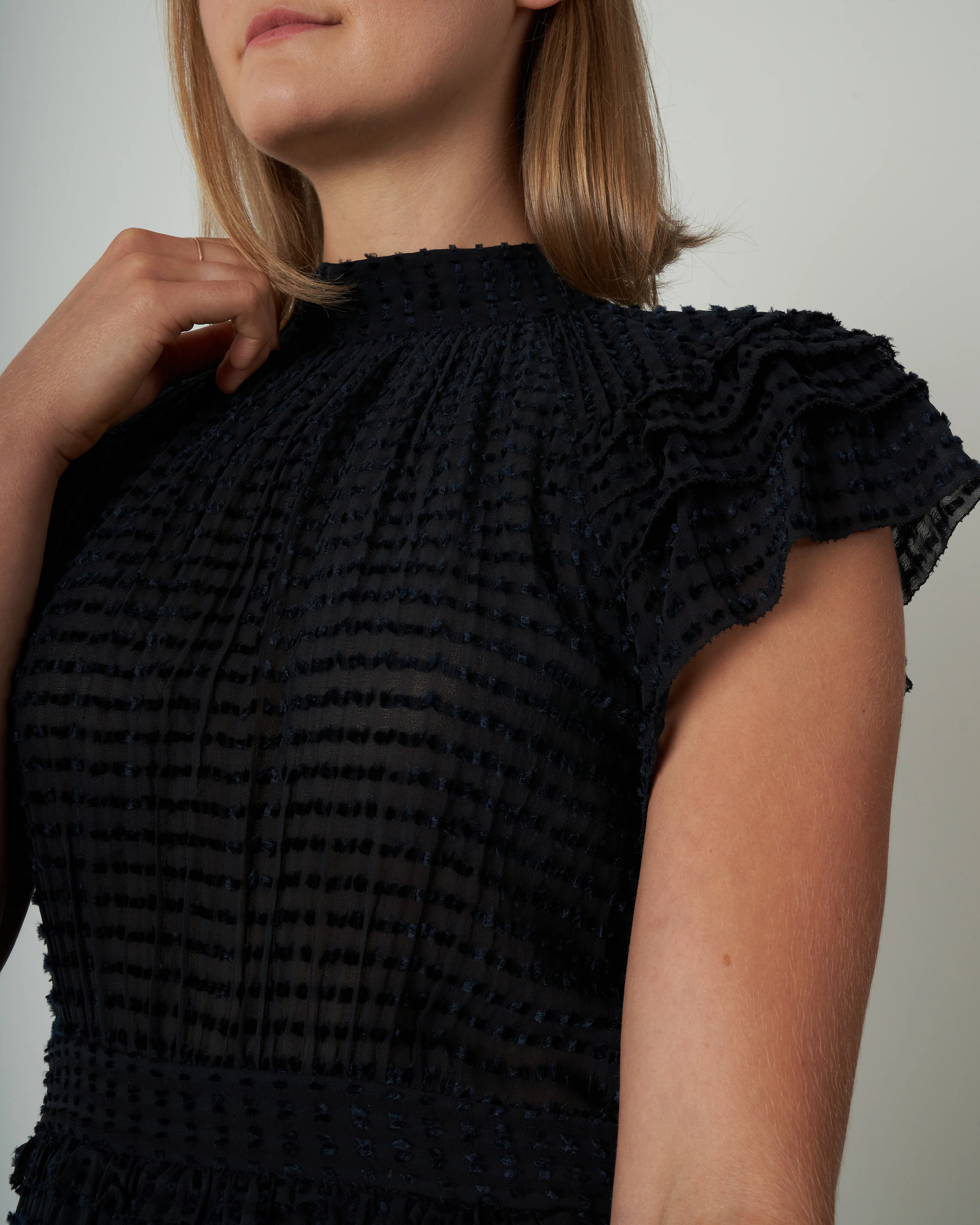 alastair dress - noir - Image 4