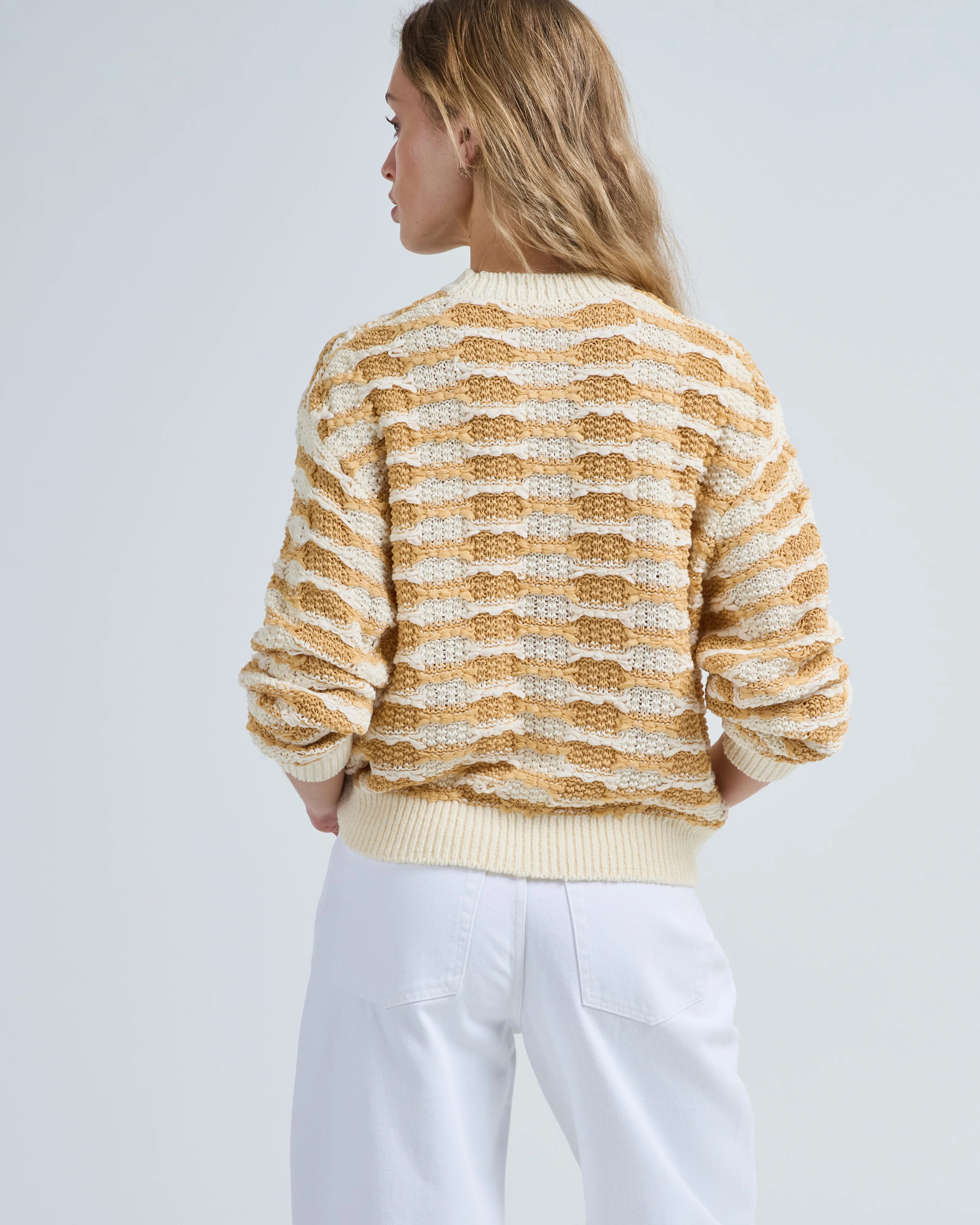 alessa long sleeve knit pullover - Image 4