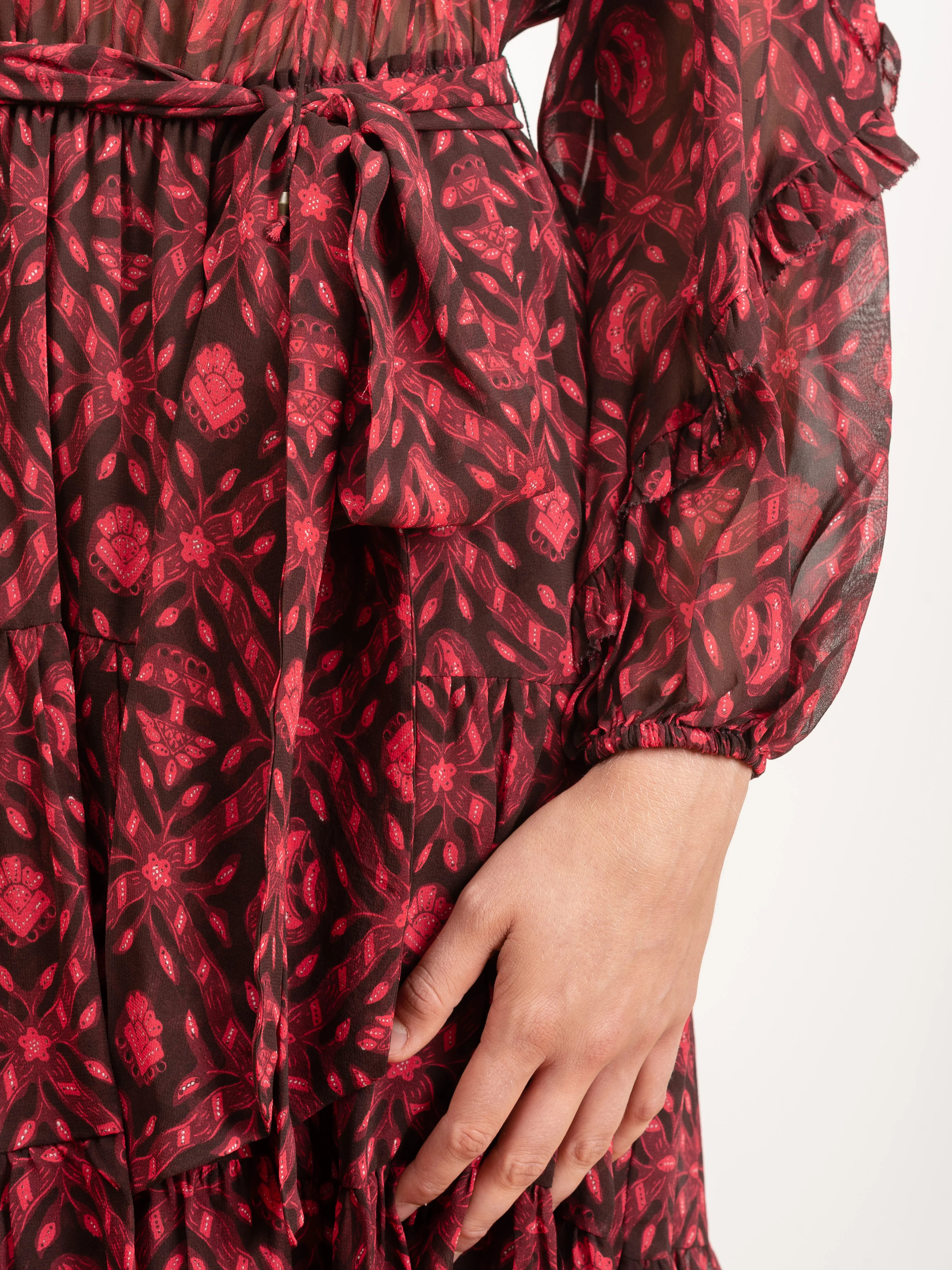aliya dress - fuchsia - Image 5