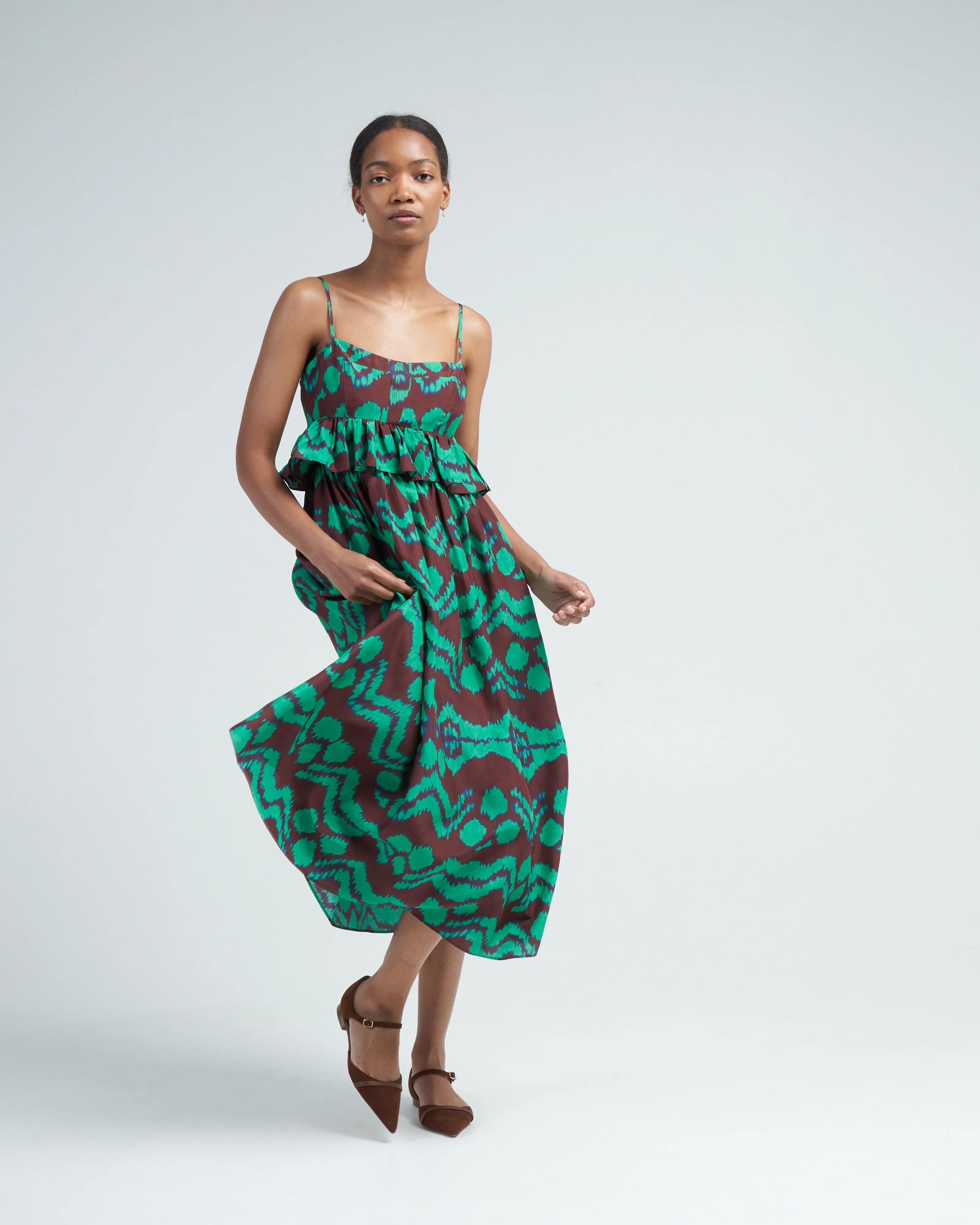 amaliya dress - malachite - Image 2
