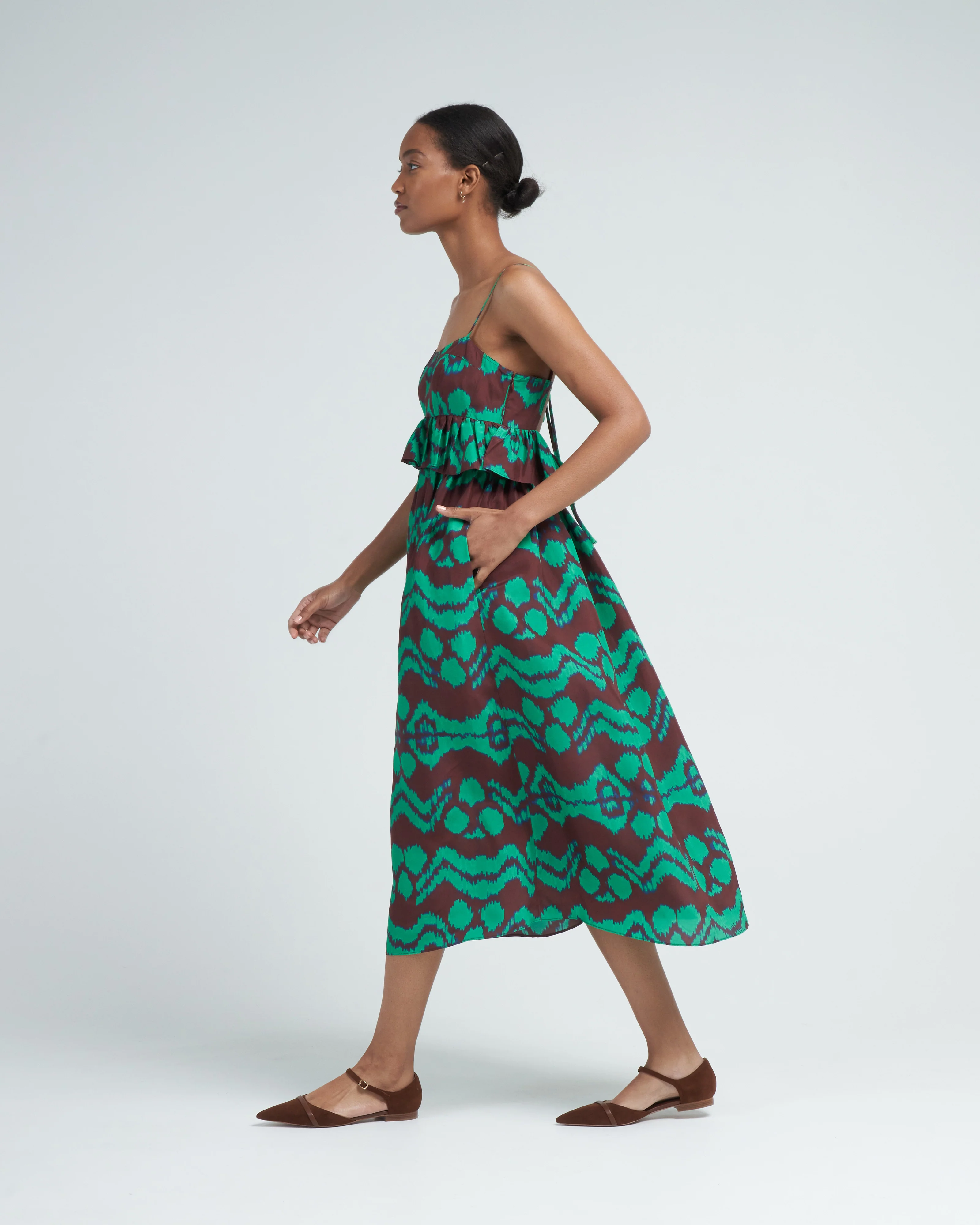 amaliya dress - malachite - Image 3