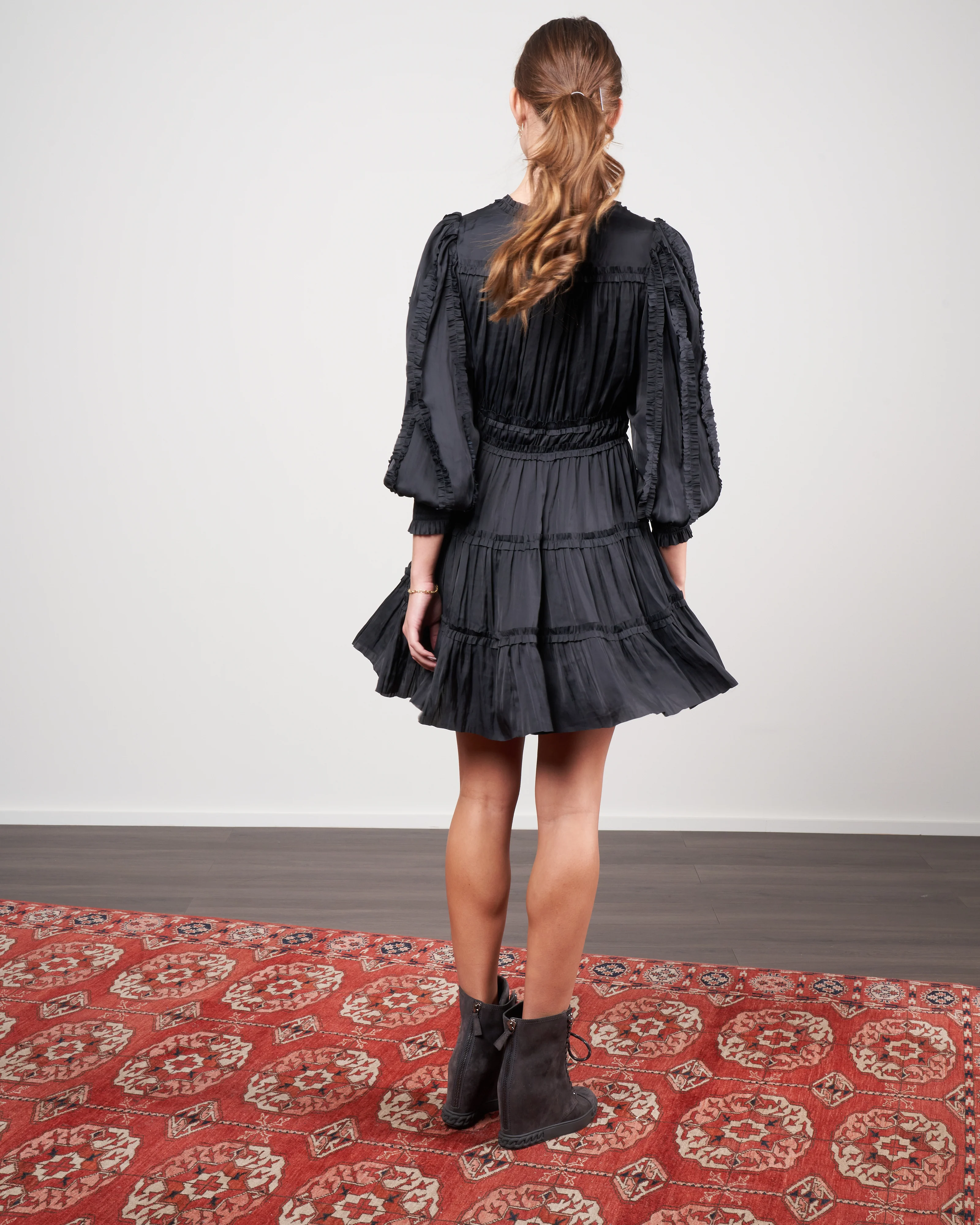 amara dress - noir - Image 3