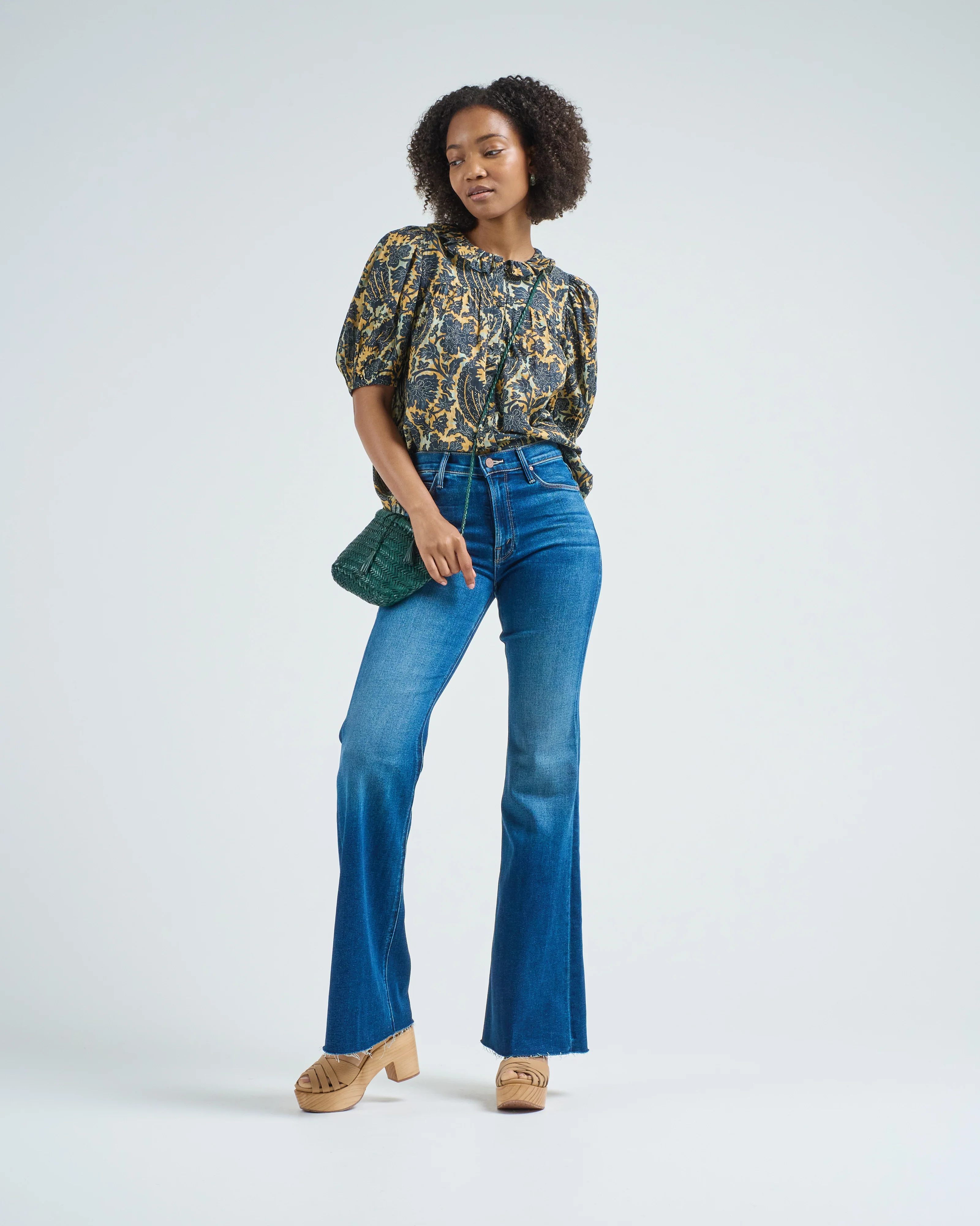 amari short sleeve blouse - Image 2