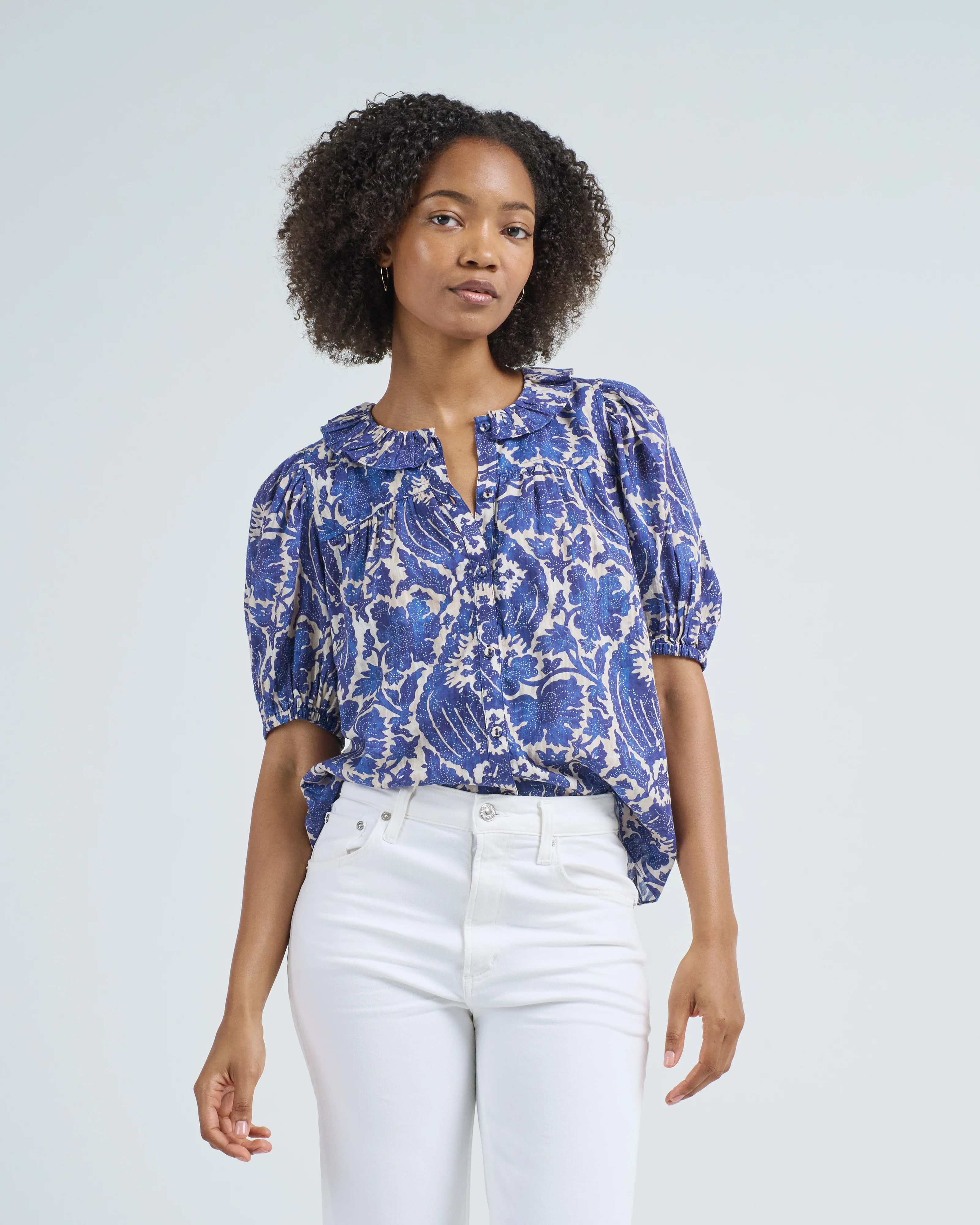 amari short sleeve blouse