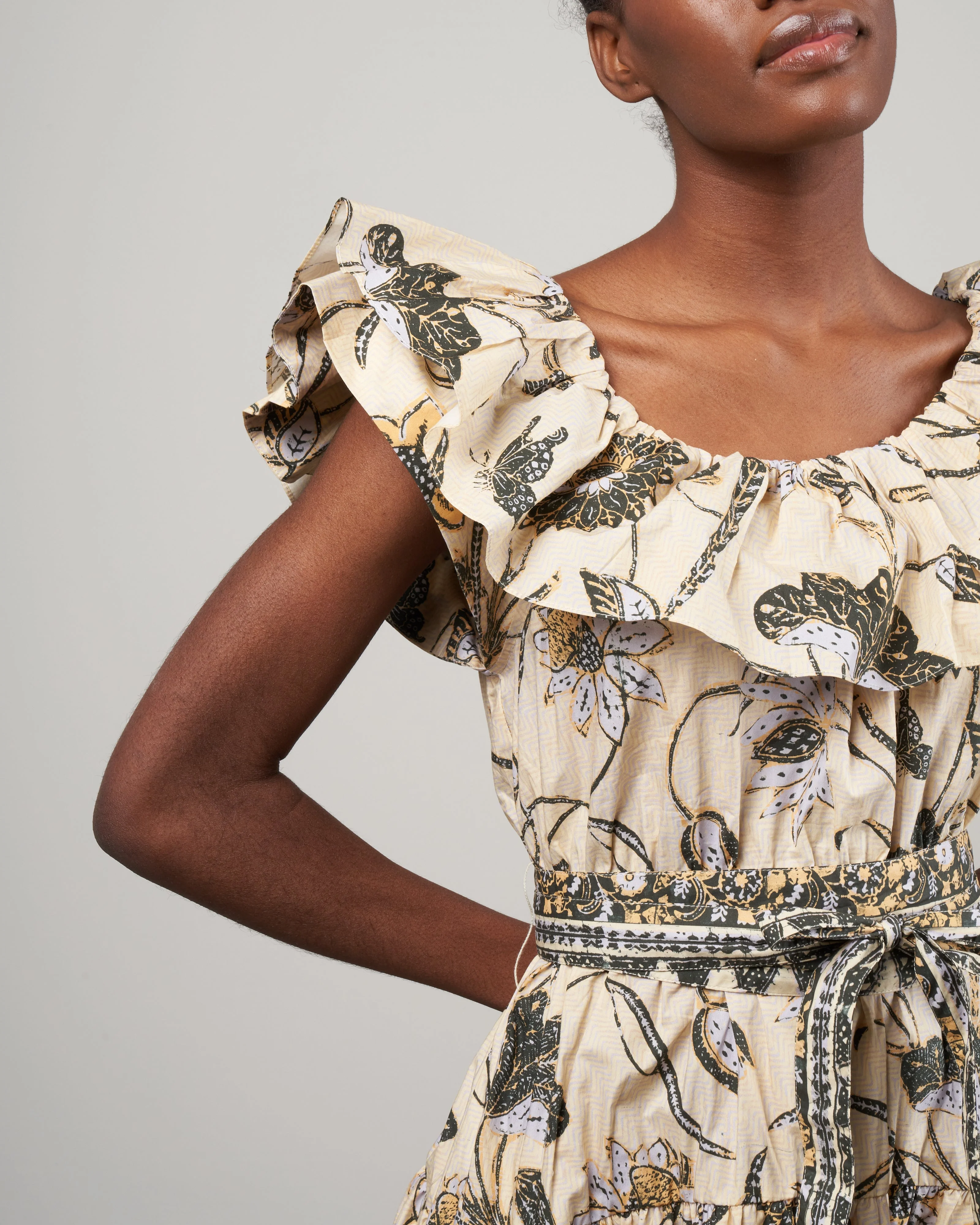 amira dress - lemonbalm - Image 5