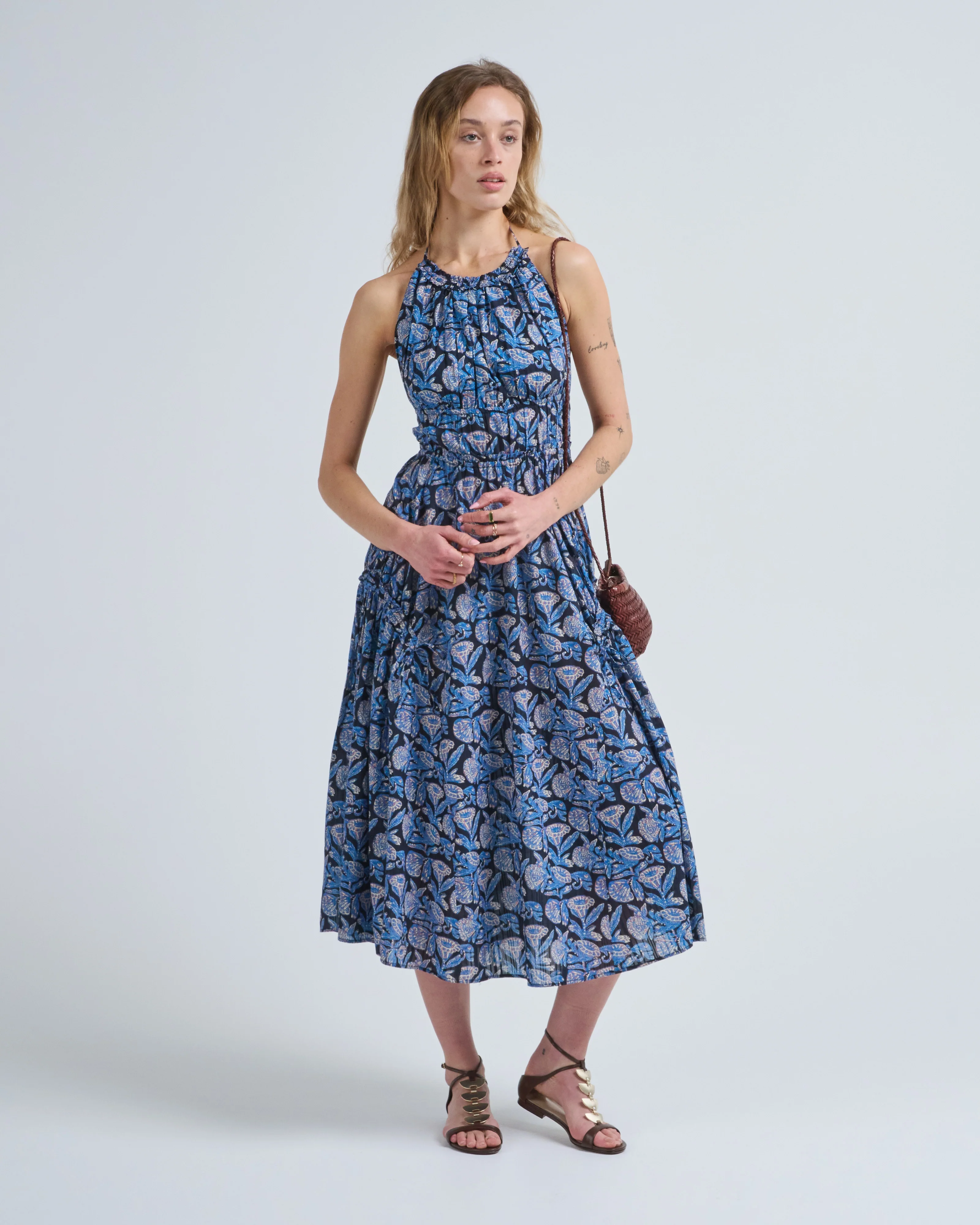 anelise halter midi dress - Image 5