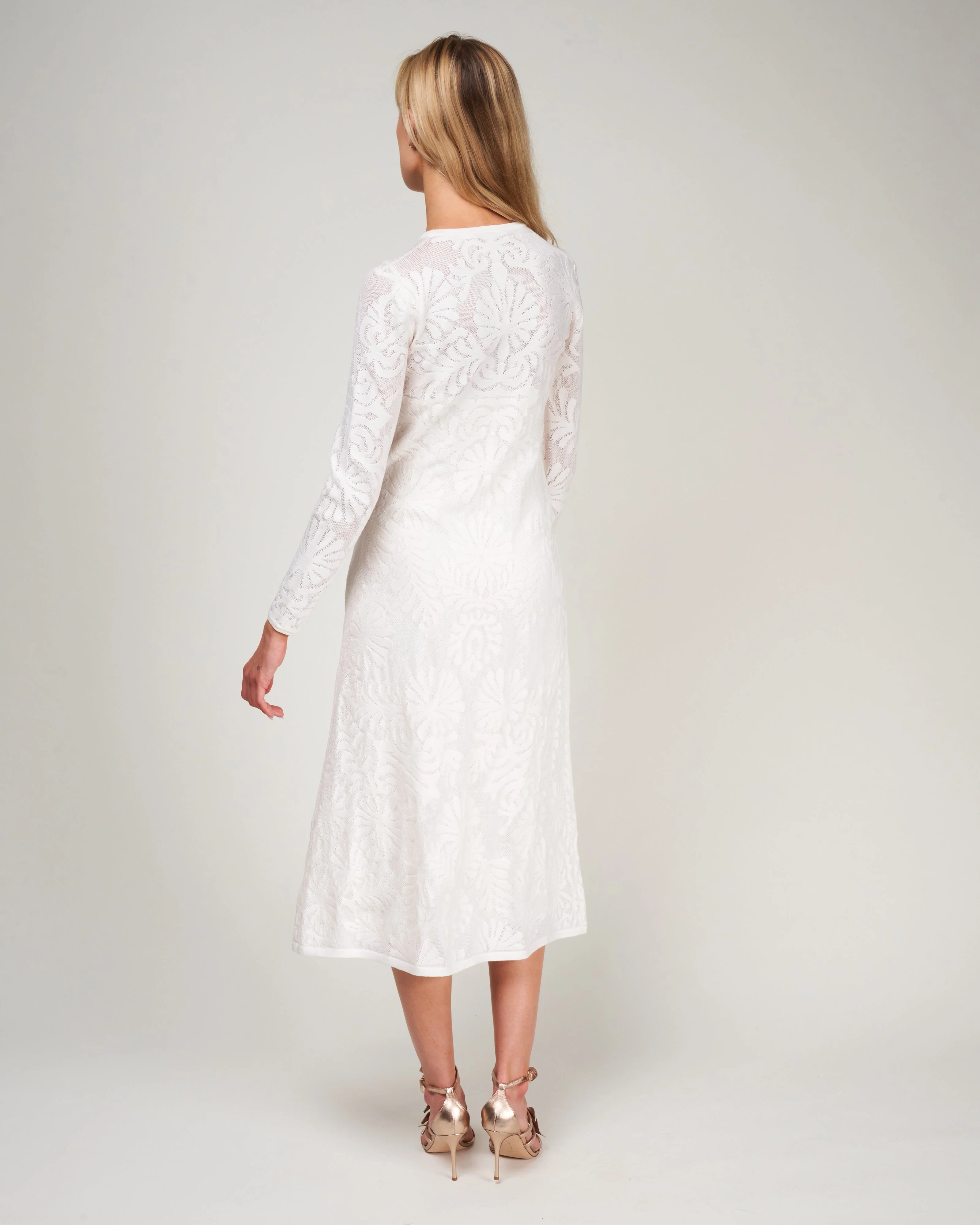 angelica dress - bone - Image 3