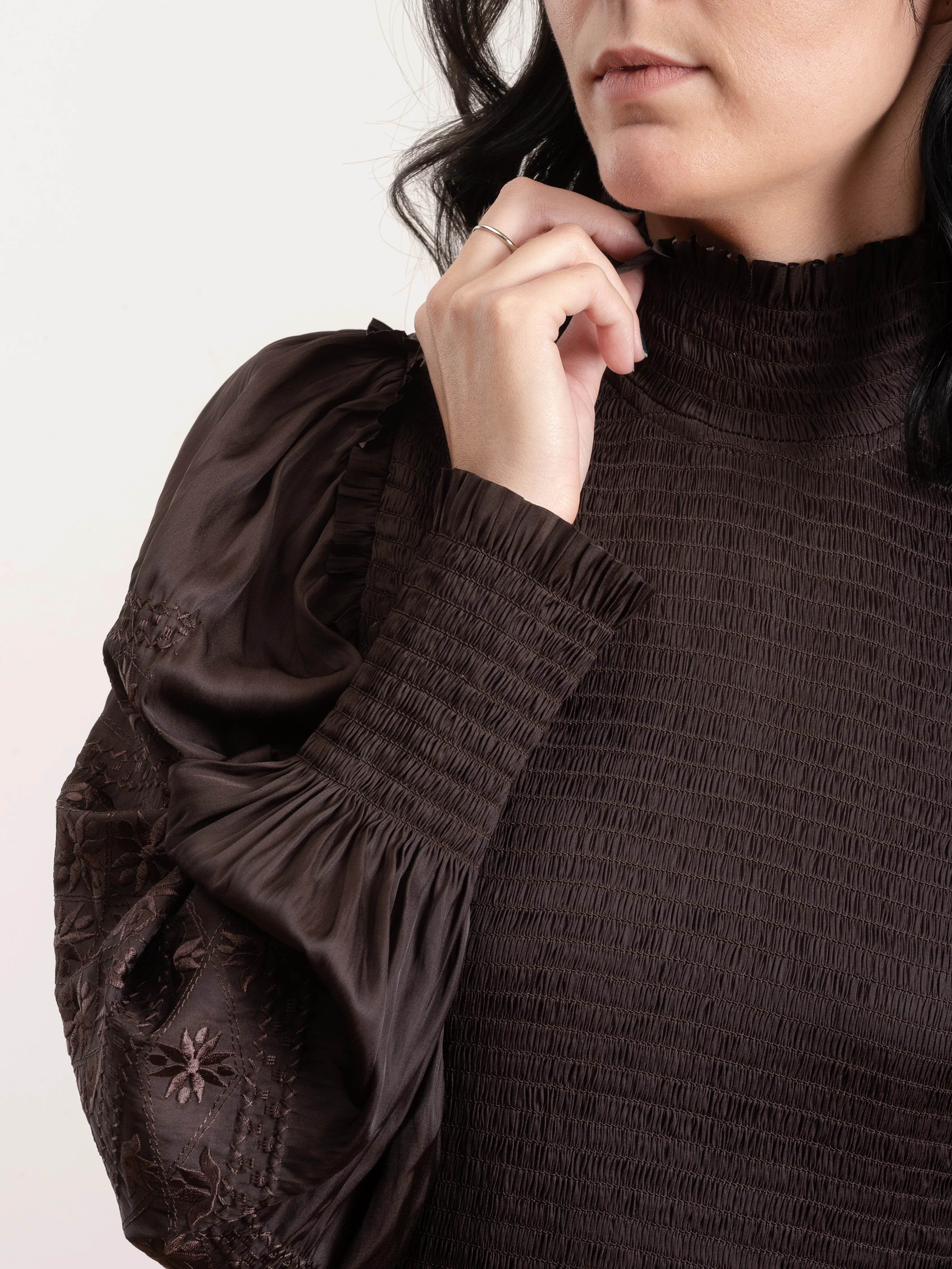 angelica dress - noir - Image 4
