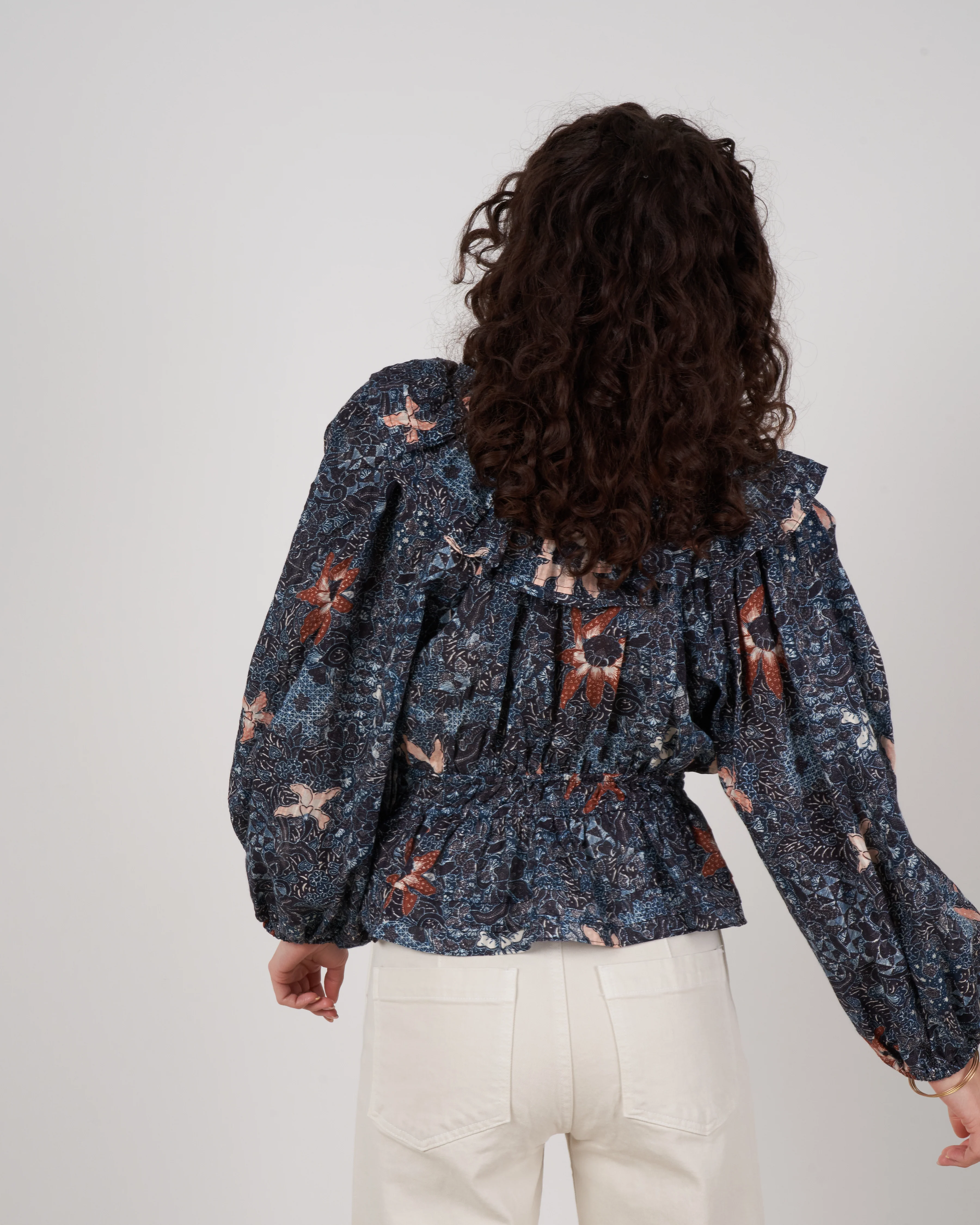 asmara blouse - azul - Image 3