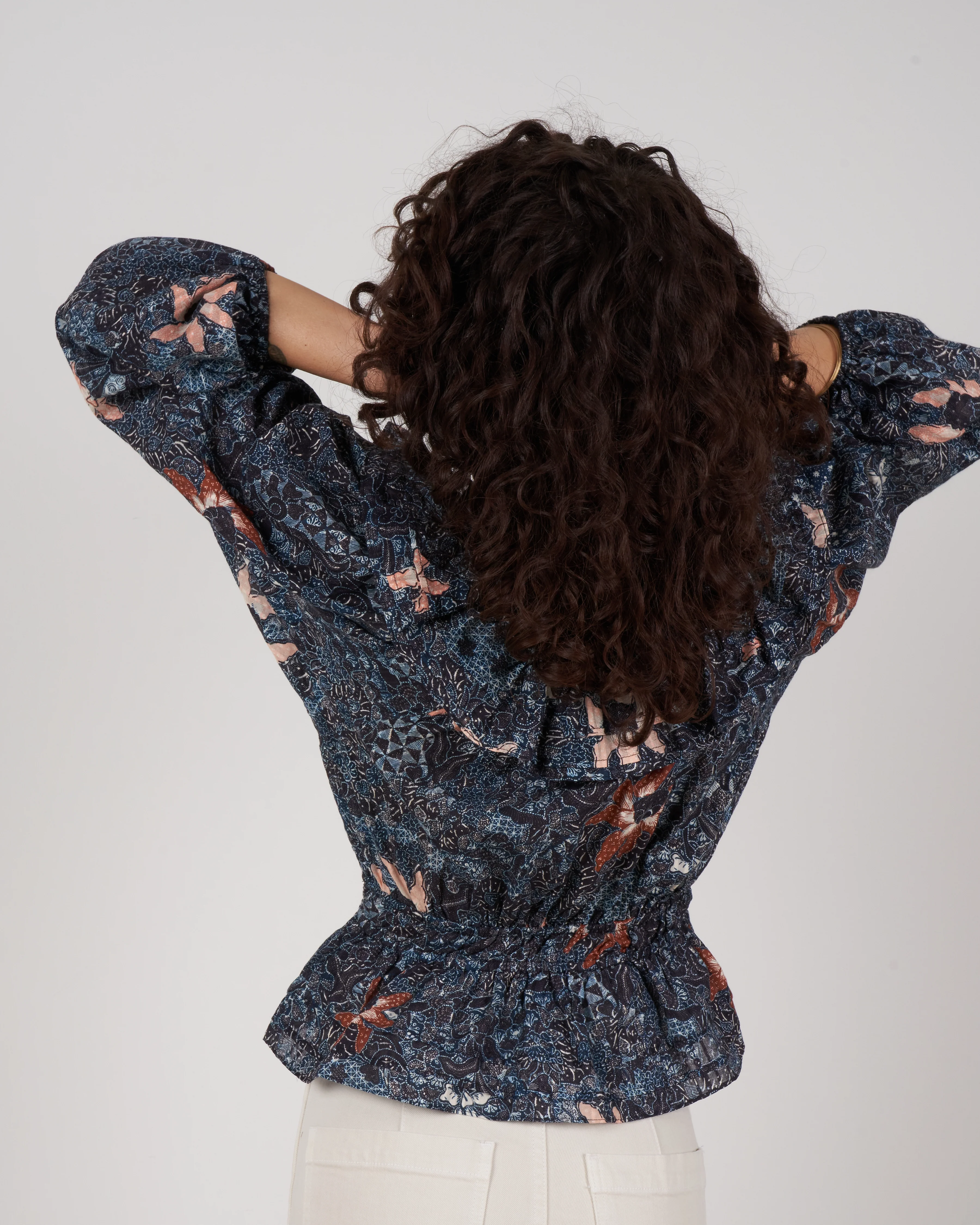 asmara blouse - azul - Image 5