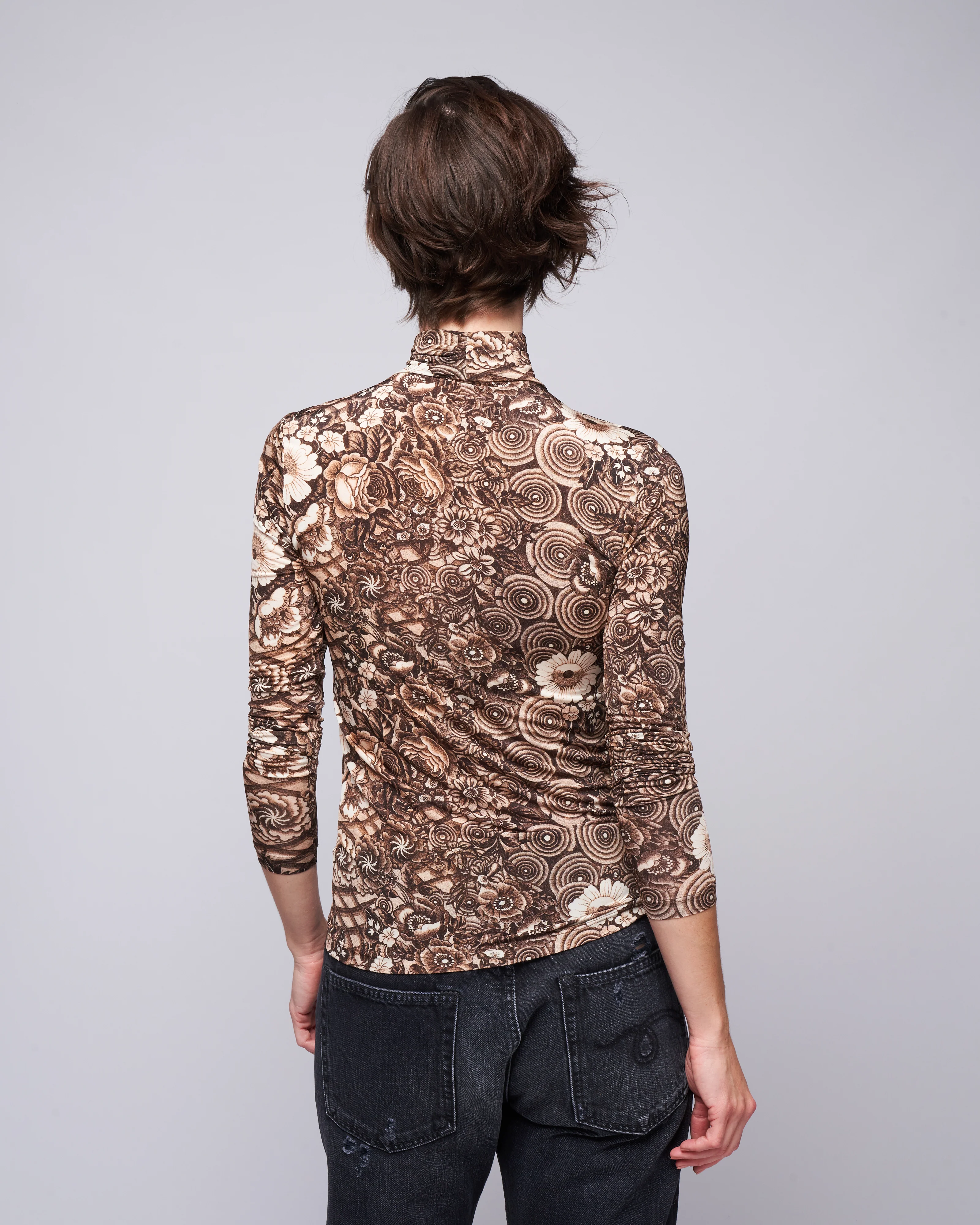 aurelia turtleneck - teak - Image 4
