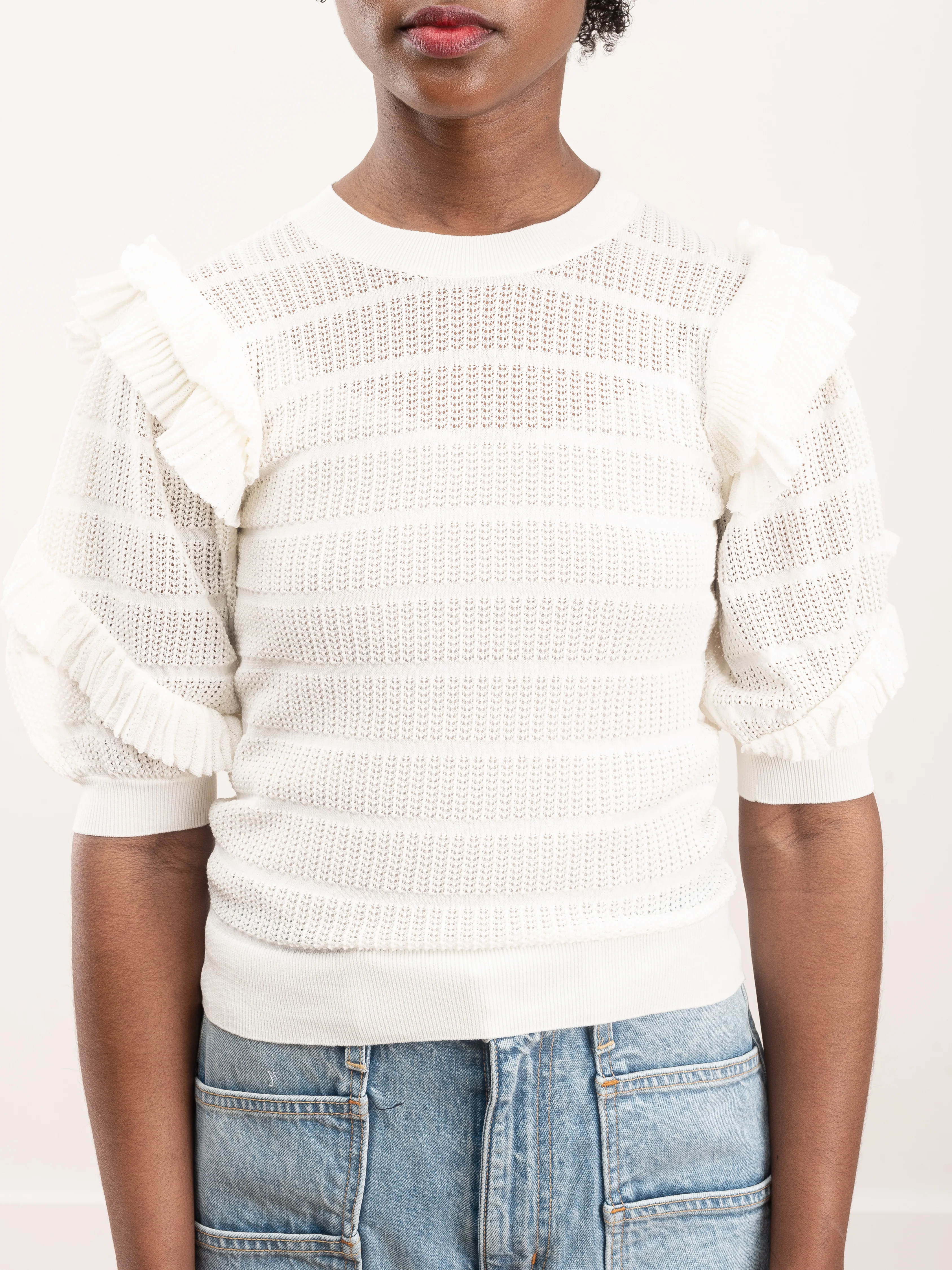 aveline top - blanc - Image 3