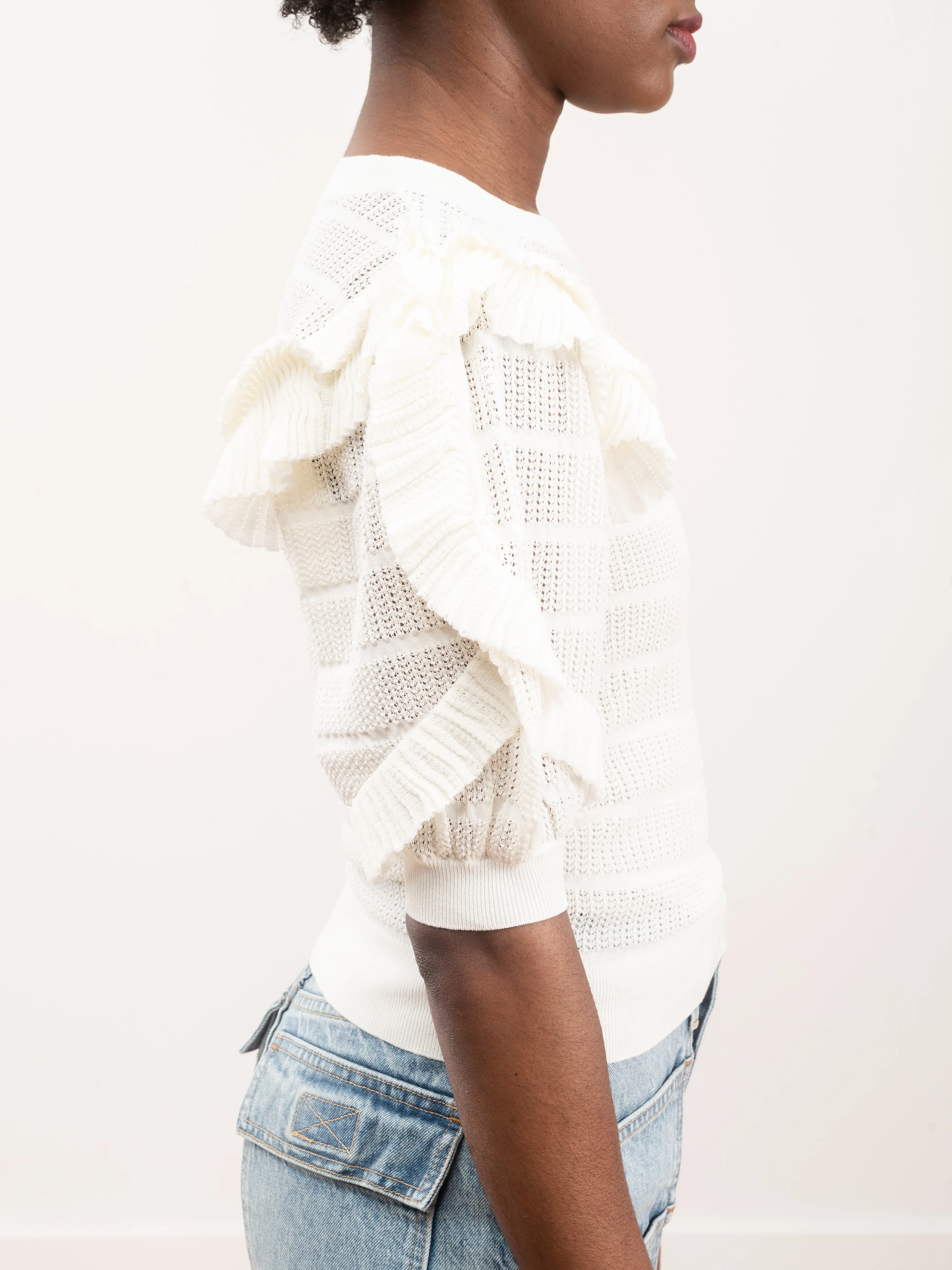 aveline top - blanc - Image 4