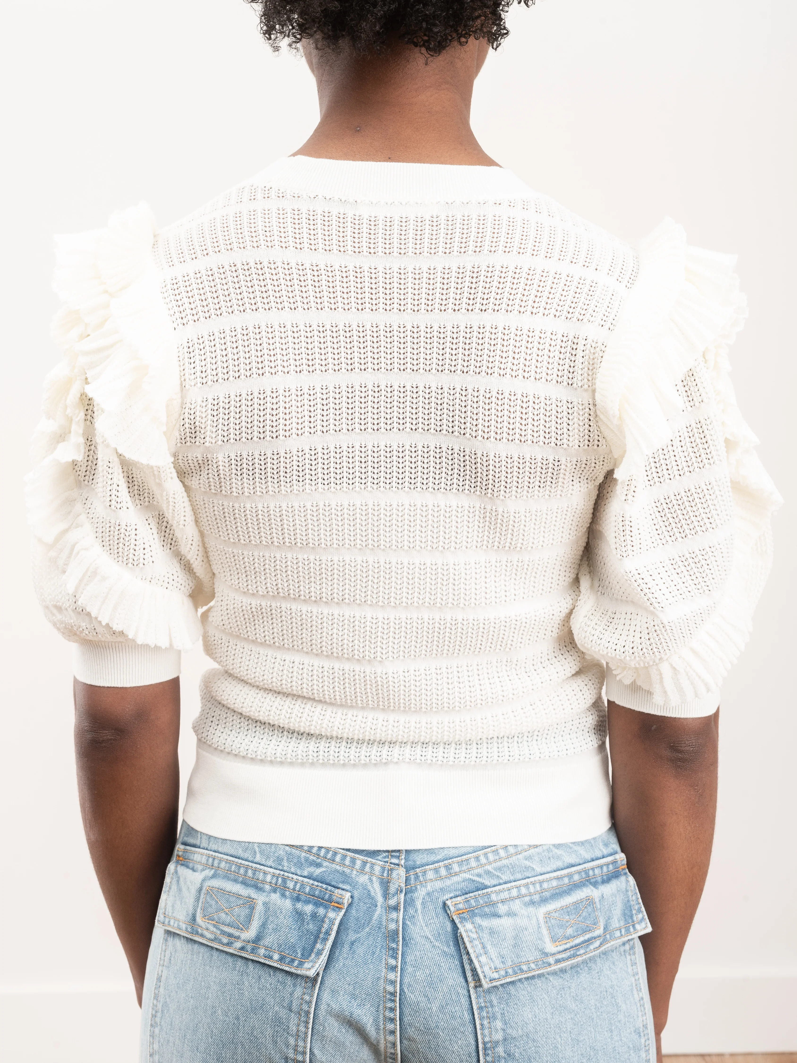 aveline top - blanc - Image 5