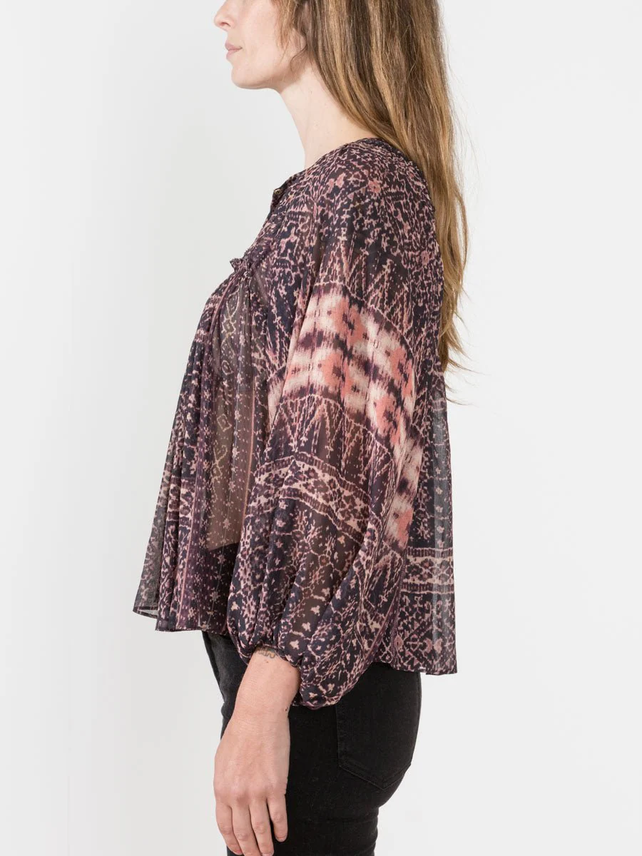 belen blouse - earth - Image 2