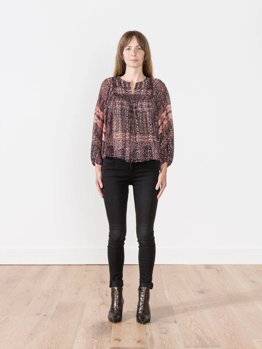 belen blouse - earth - Image 5