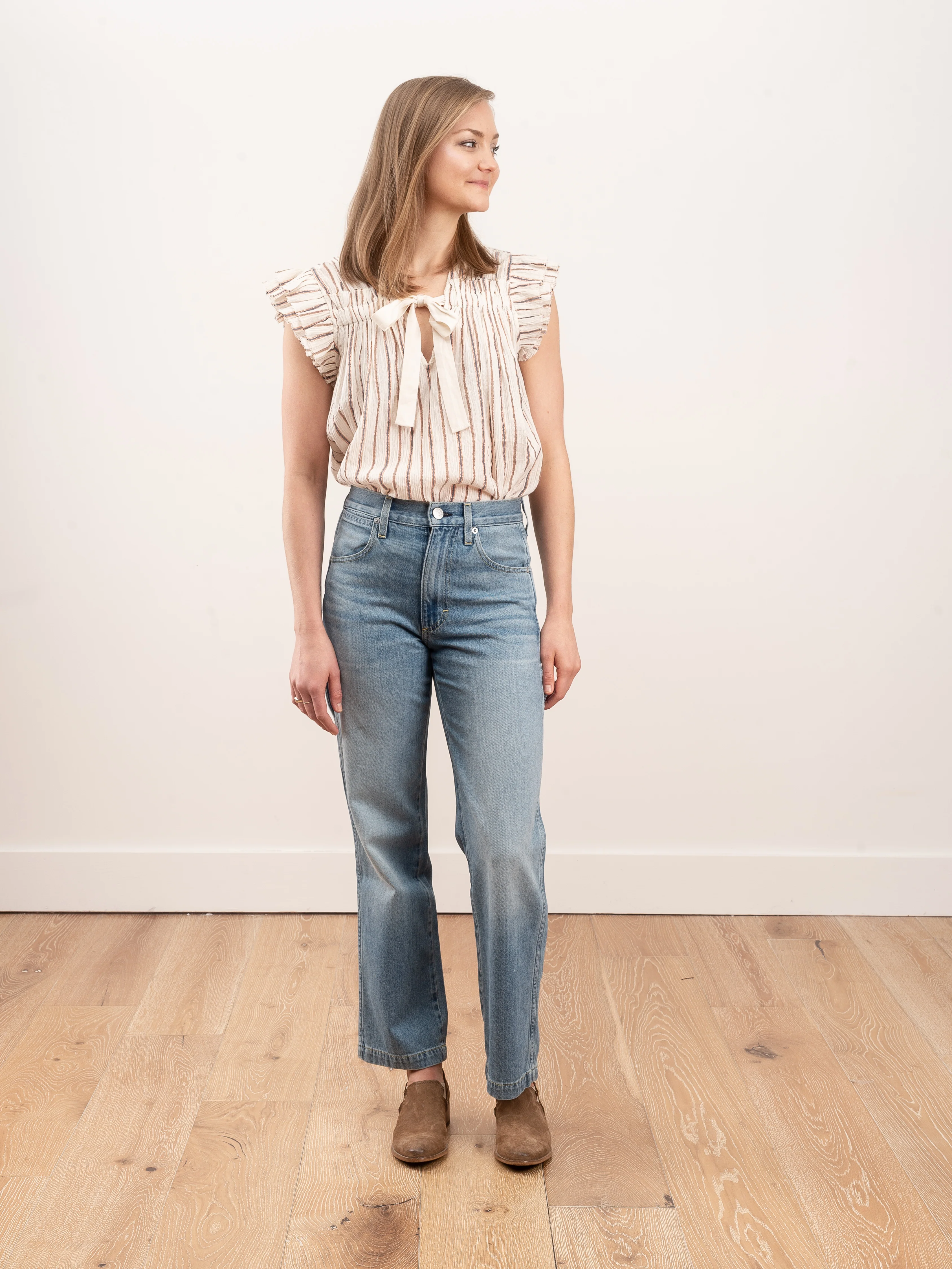 bria top - cream