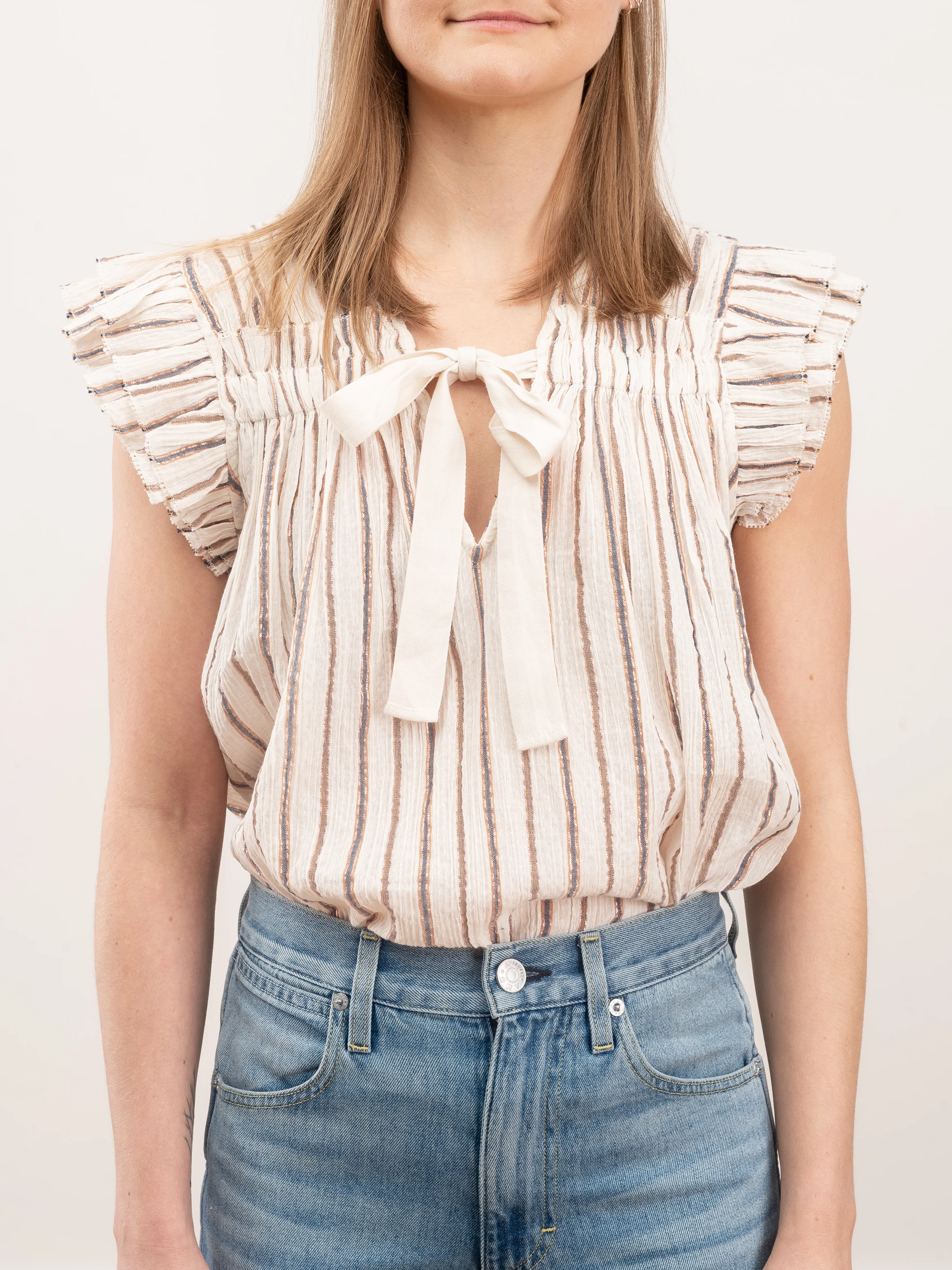bria top - cream - Image 2