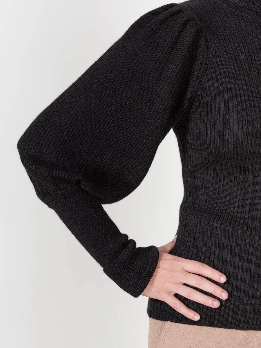 brynn turtleneck - noir - Image 5