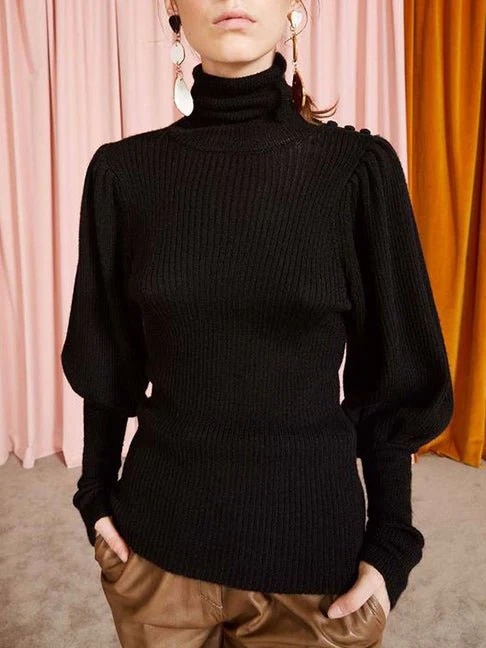 brynn turtleneck - noir - Image 7