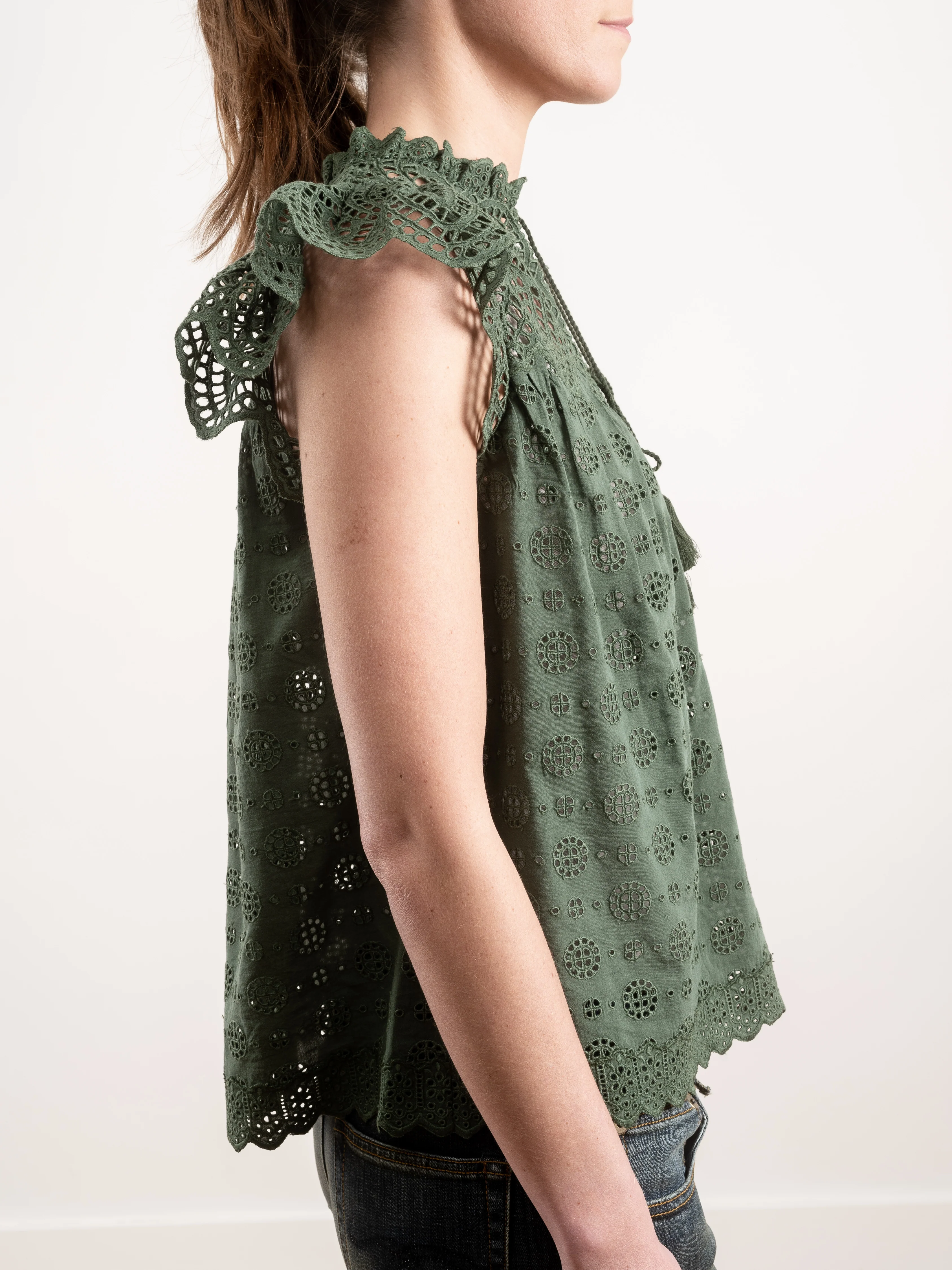 calliope top - army - Image 3