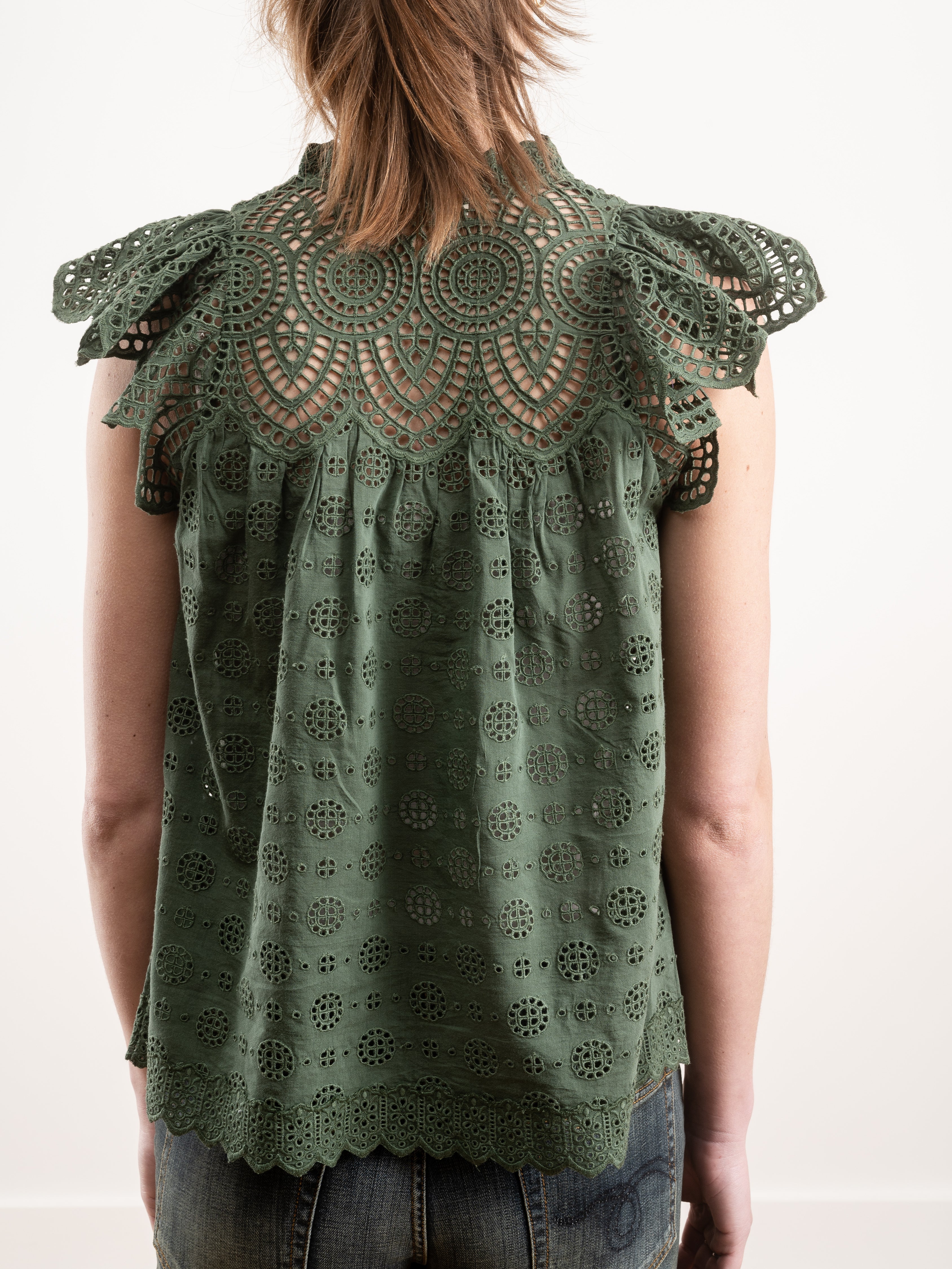 calliope top - army - Image 4