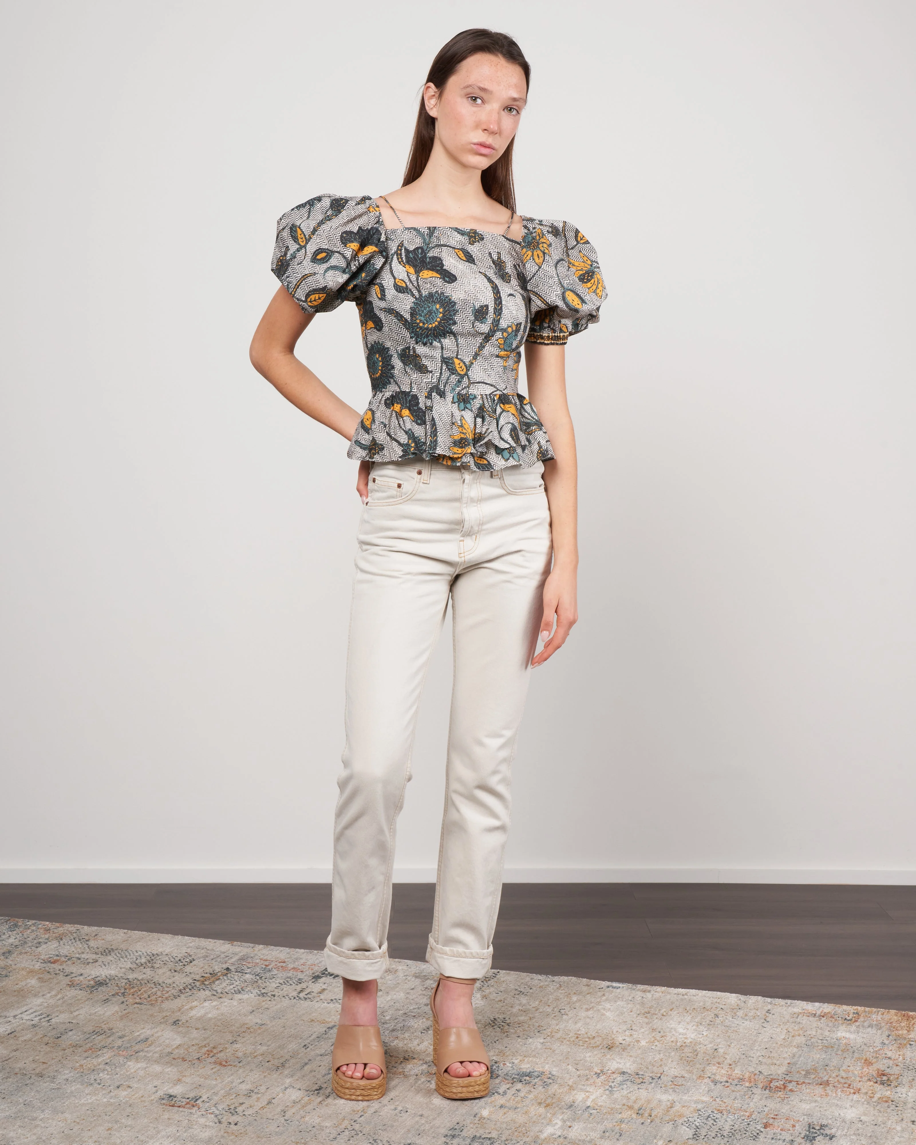 carlotta blouse - portofino - Image 2
