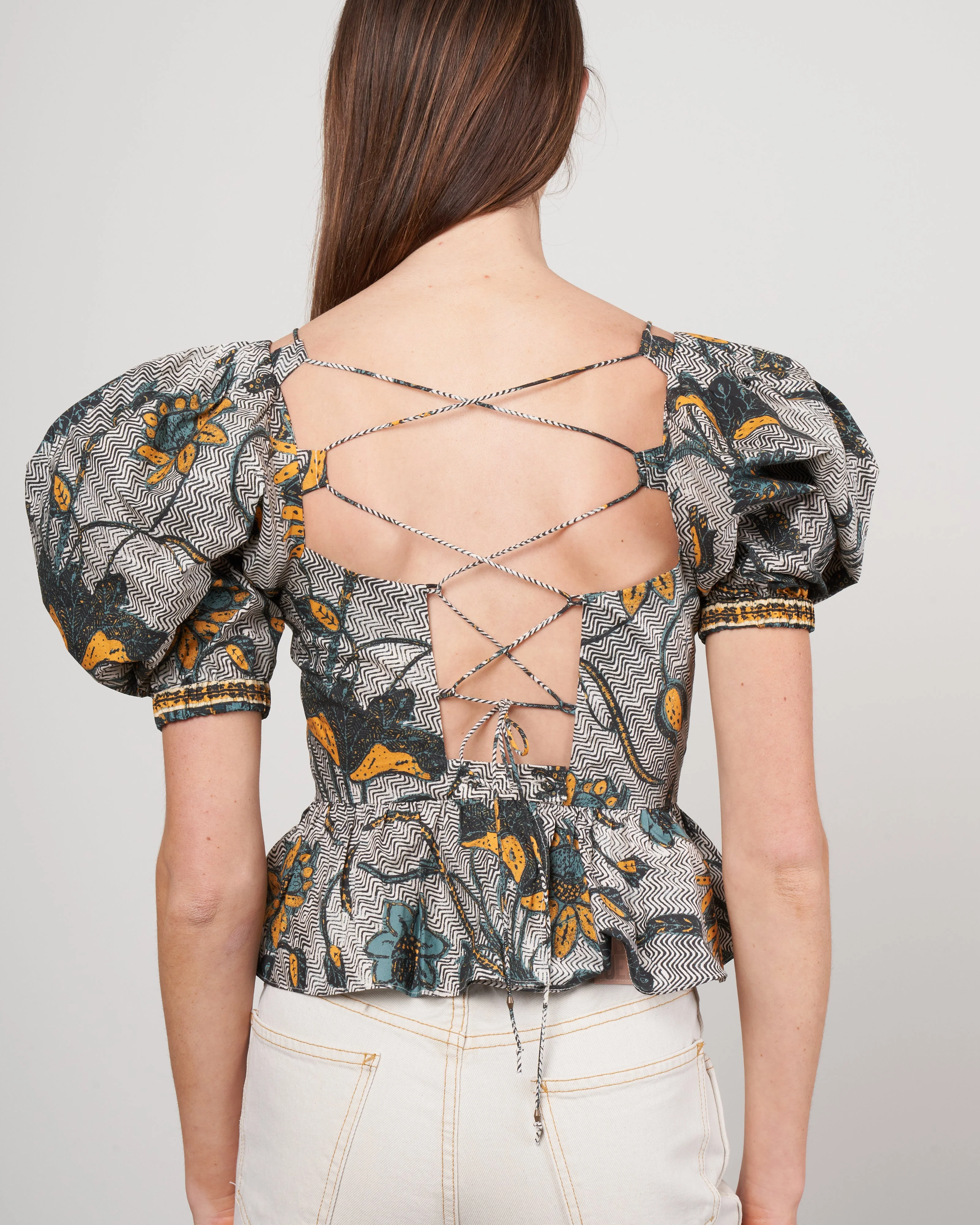 carlotta blouse - portofino - Image 4