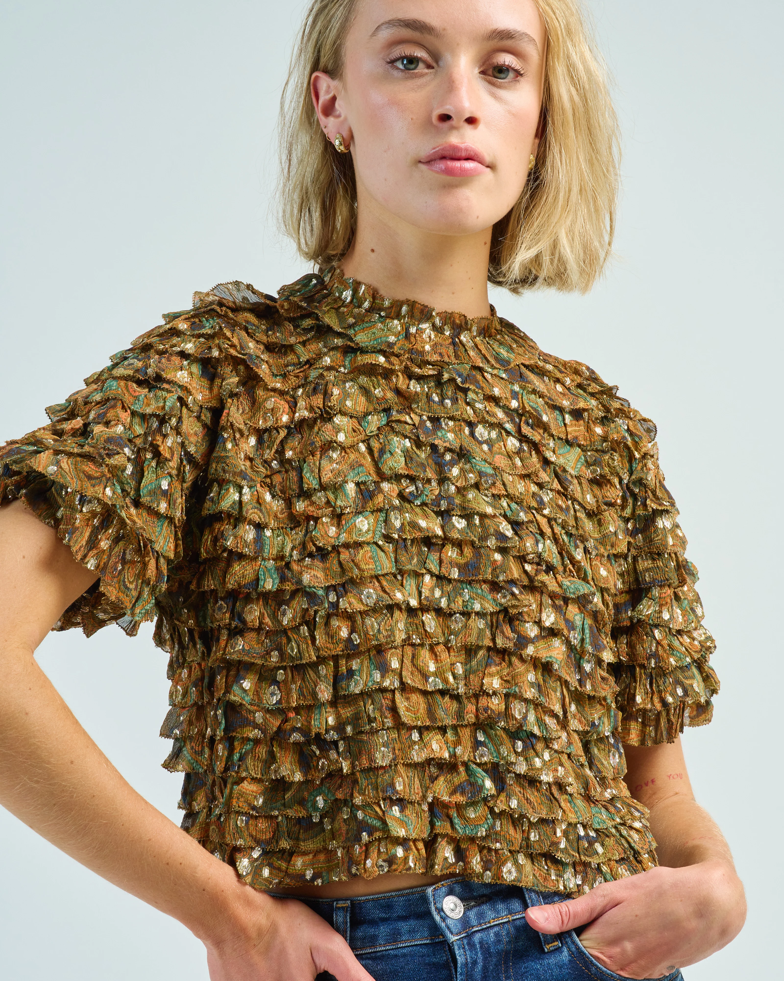 carmella blouse