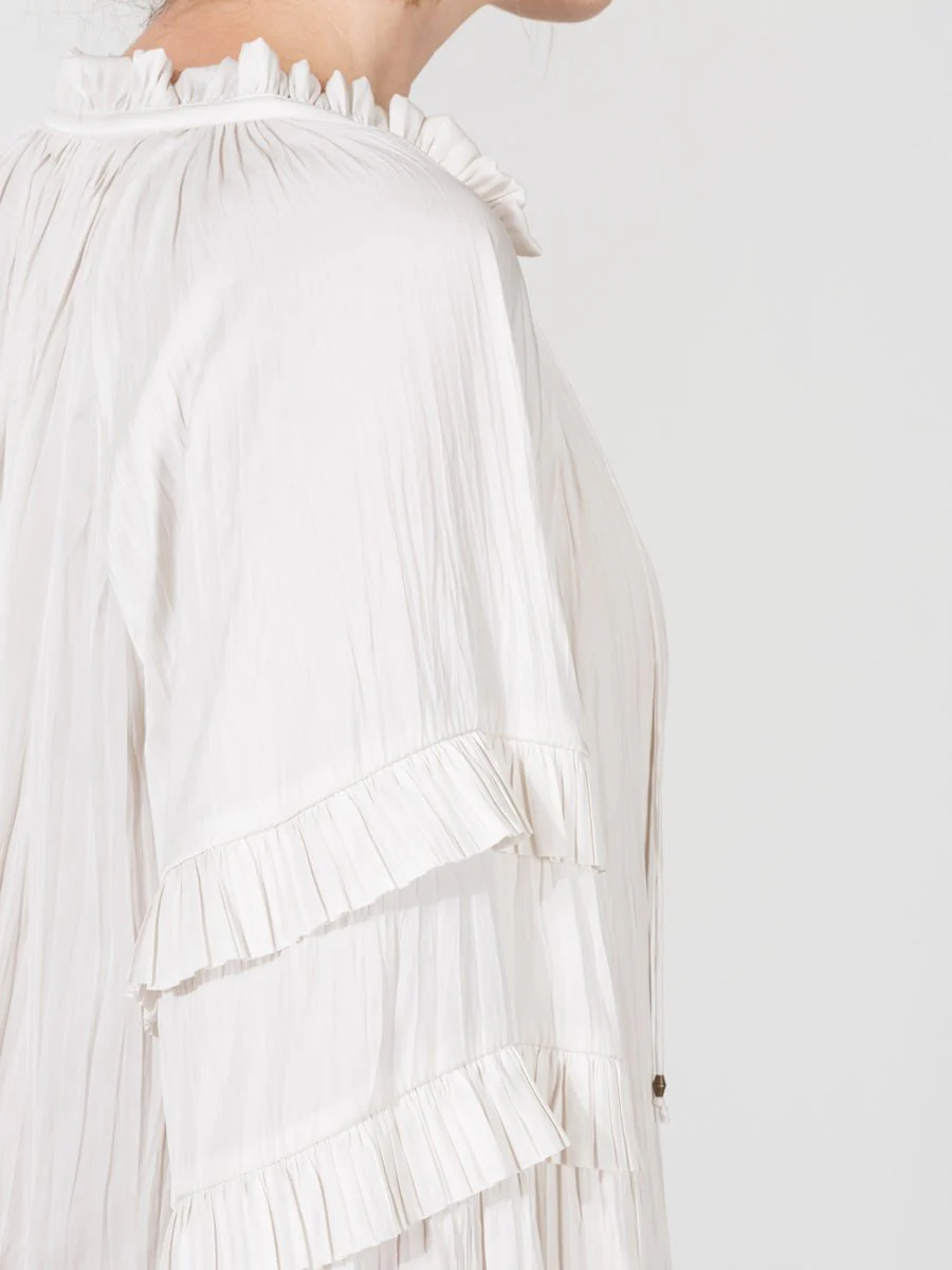 carolina blouse - blanc - Image 6
