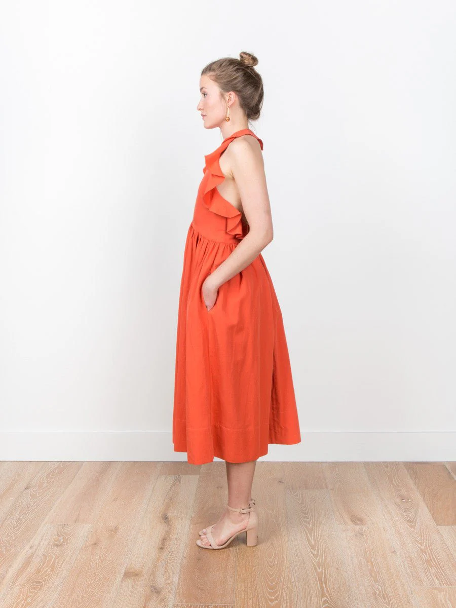 cecily dress - chili - Image 2