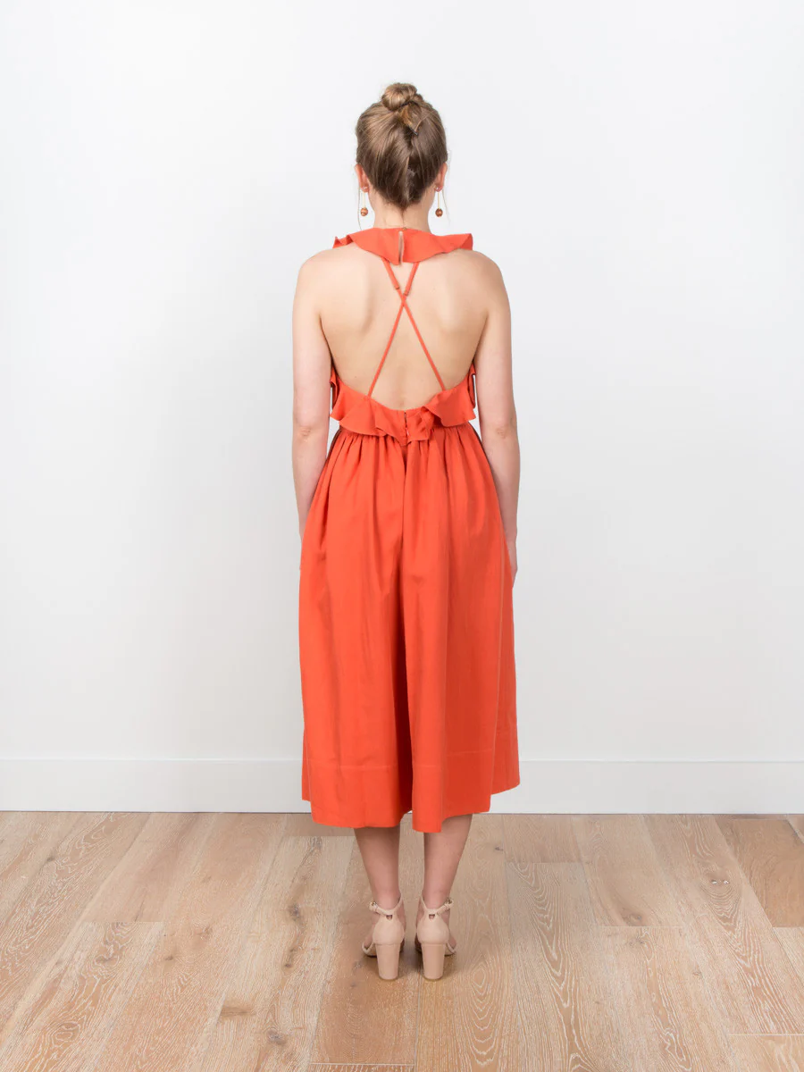 cecily dress - chili - Image 4