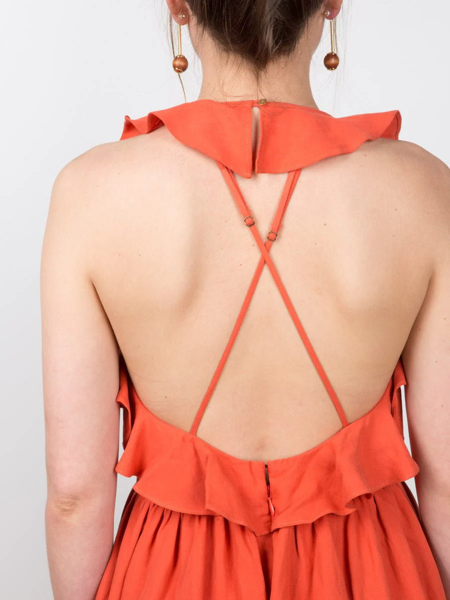 cecily dress - chili - Image 5