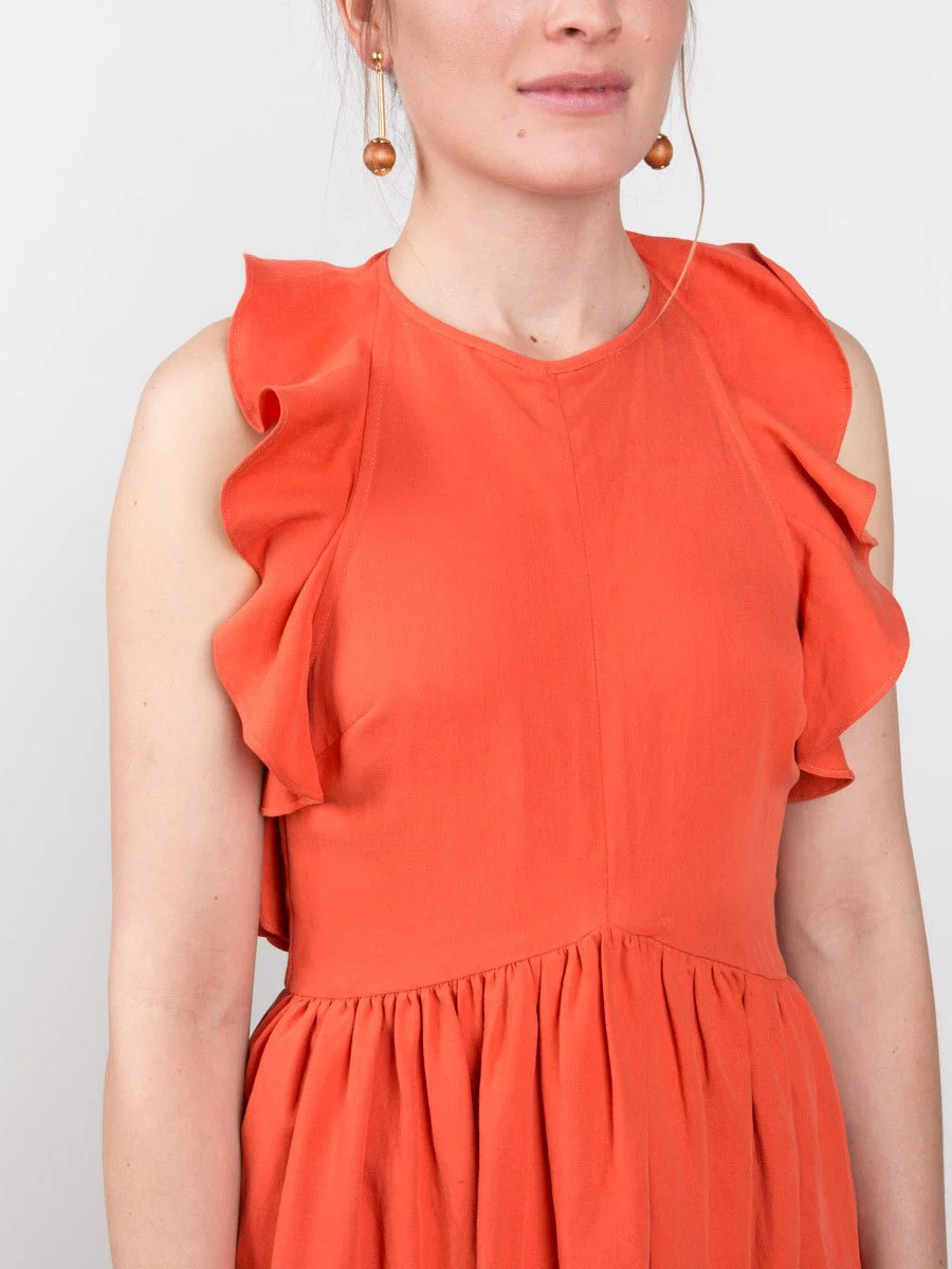 cecily dress - chili - Image 6