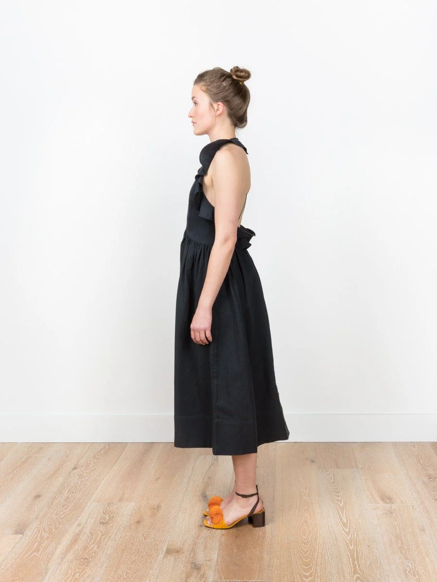 cecily dress - midnight - Image 3