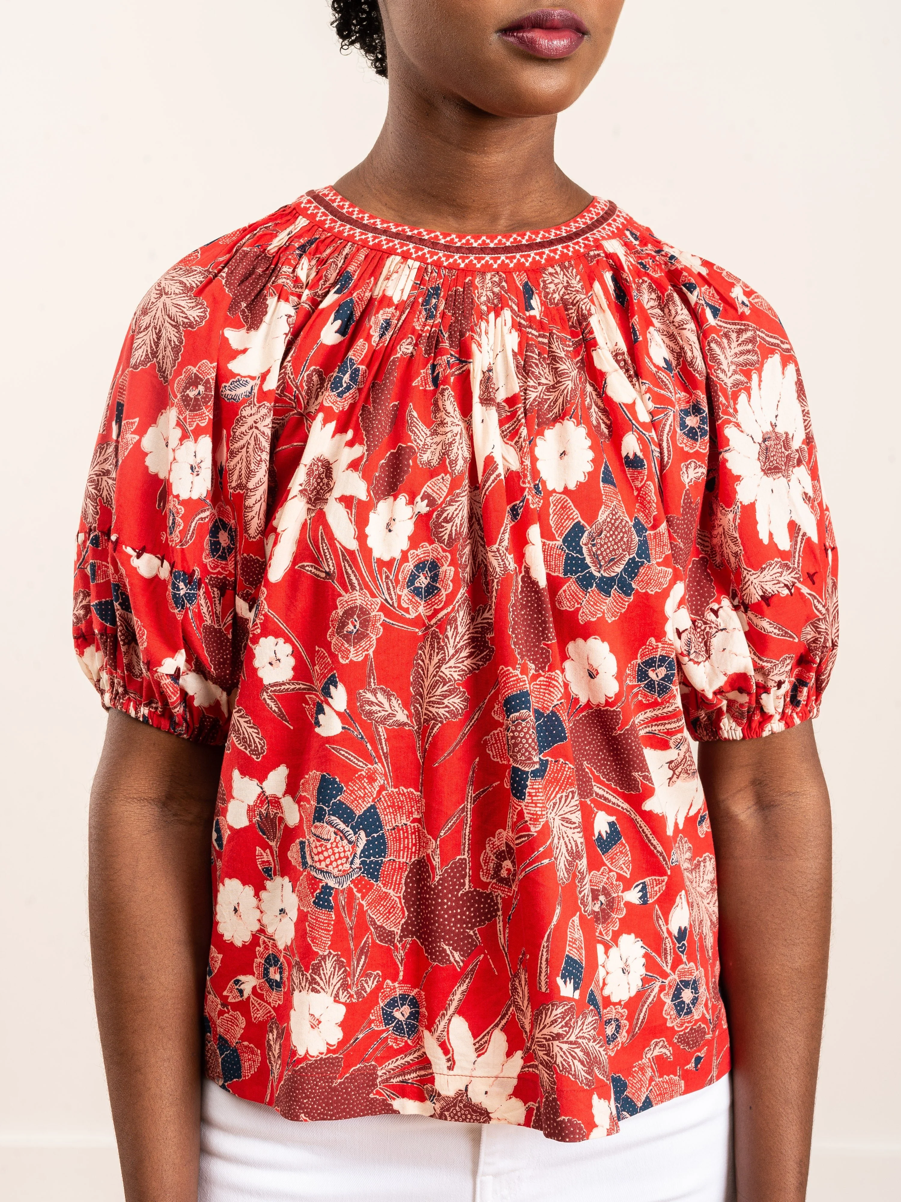 celie top - scarlet - Image 2