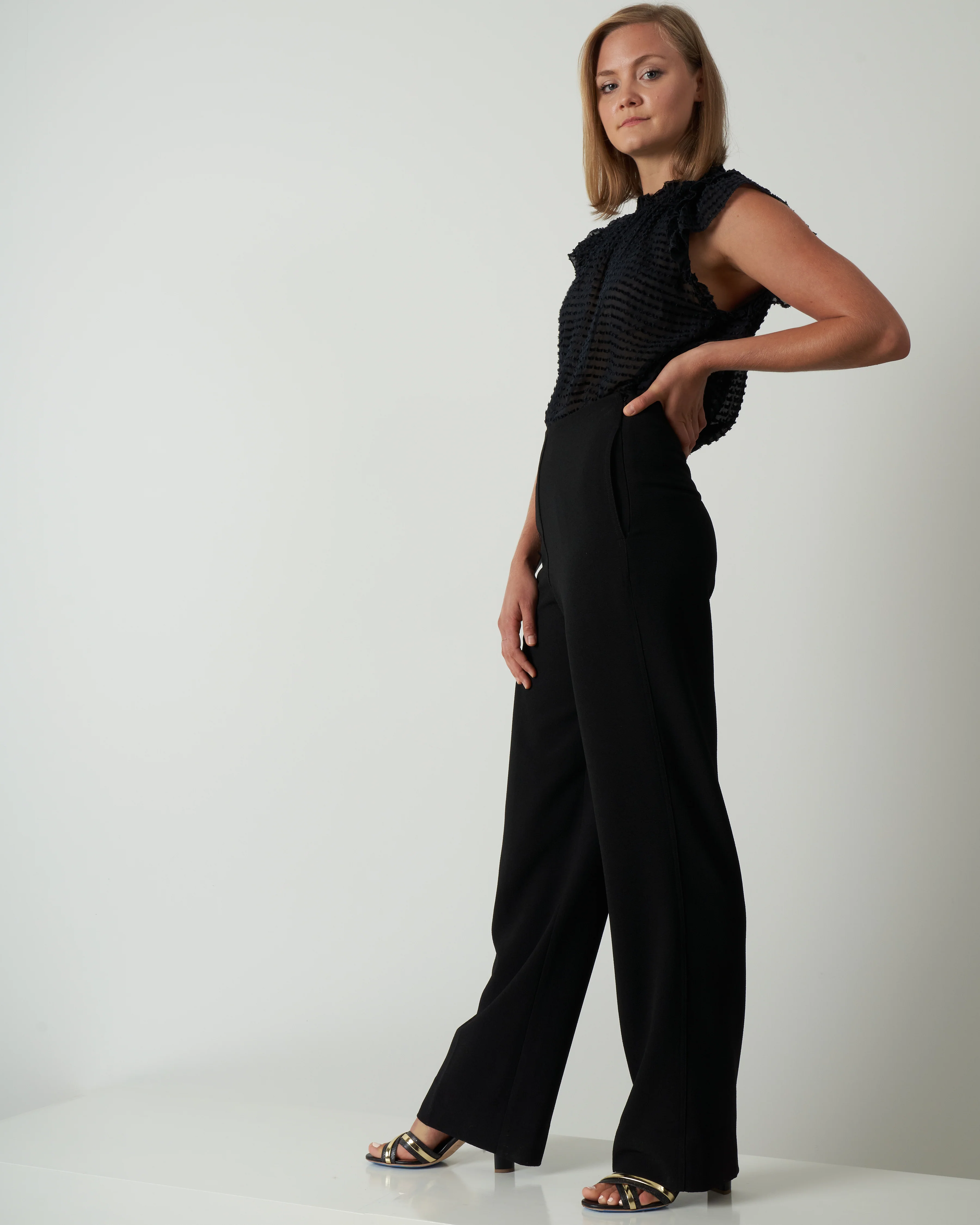 clara top - noir - Image 2