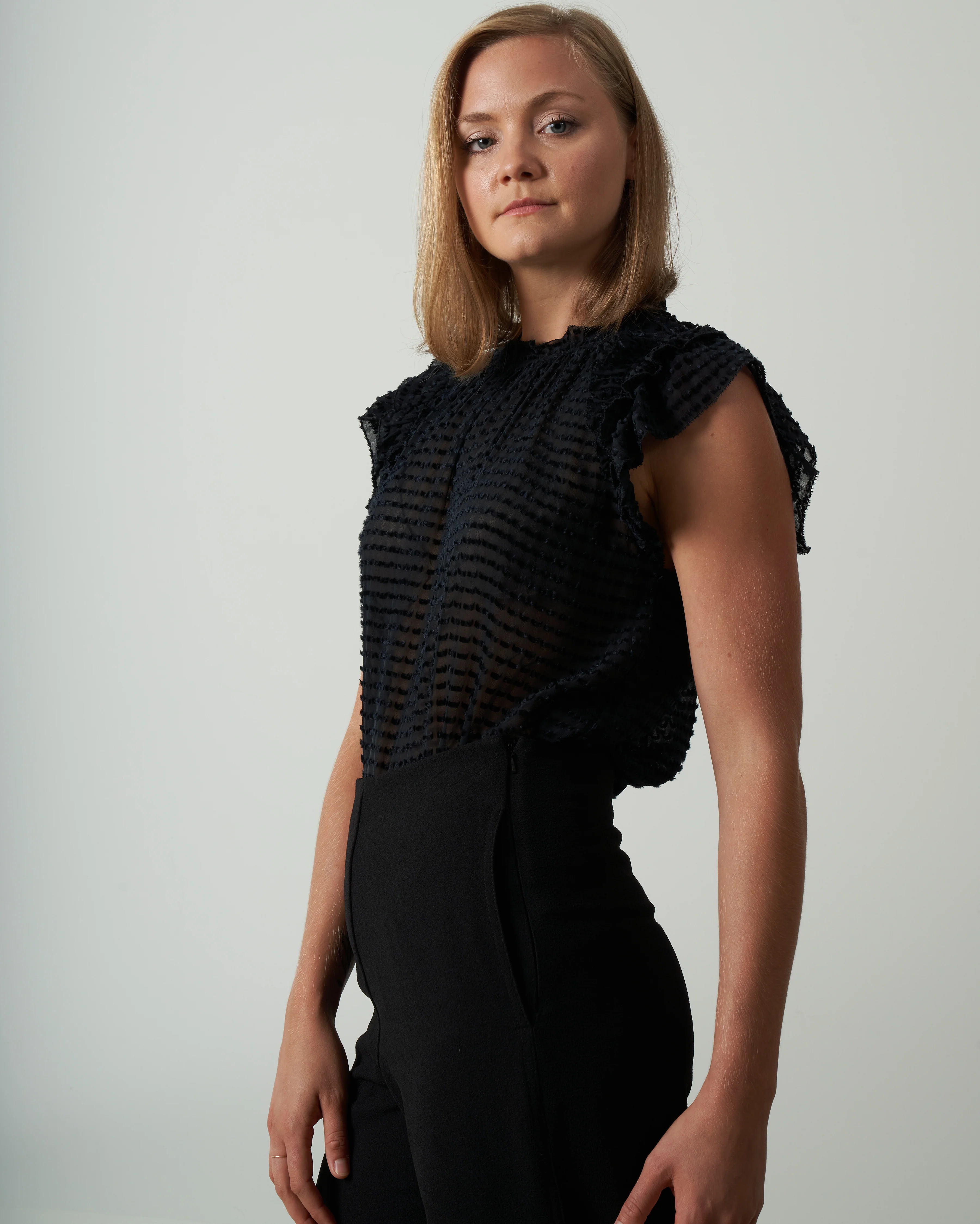 clara top - noir - Image 3