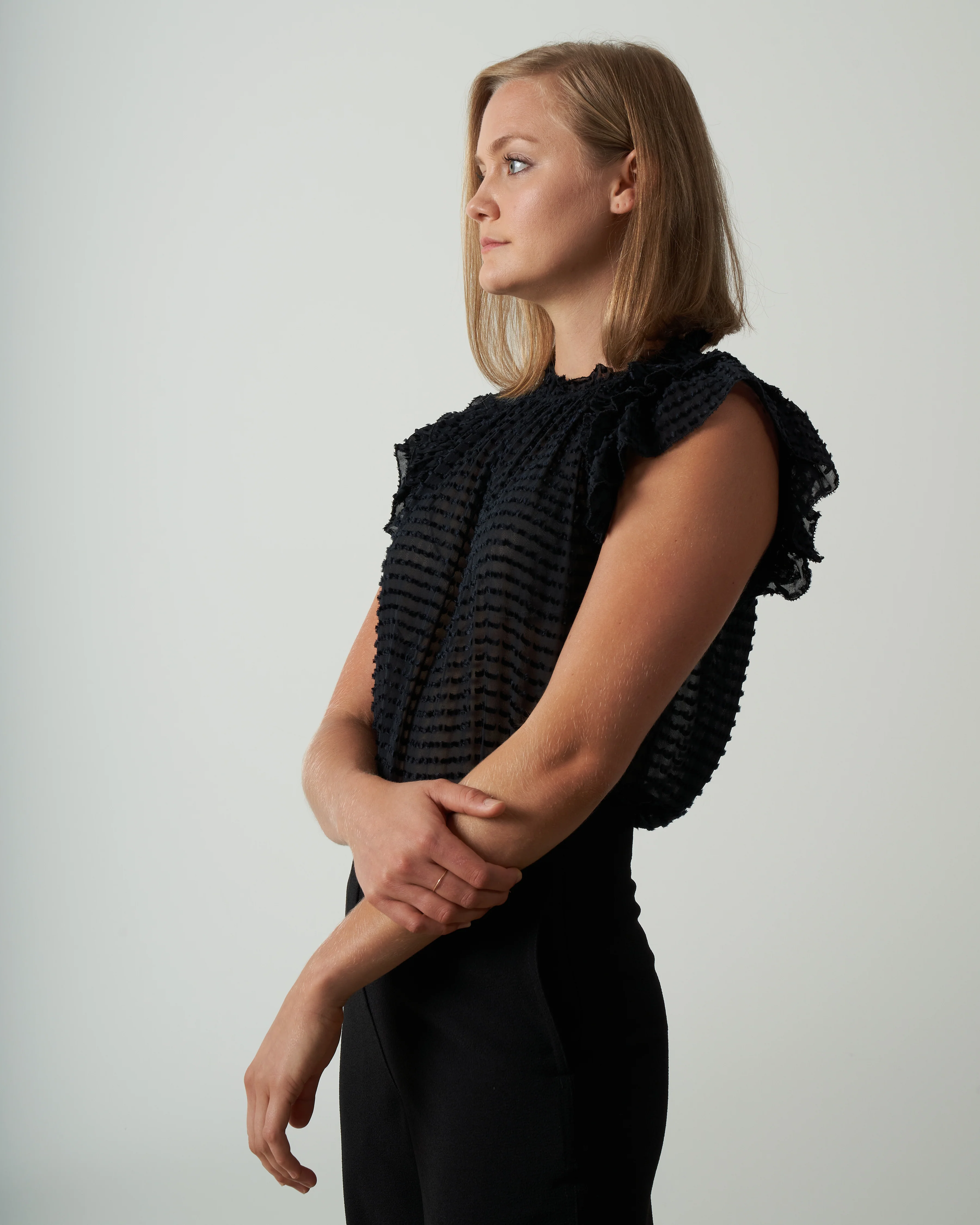 clara top - noir - Image 4