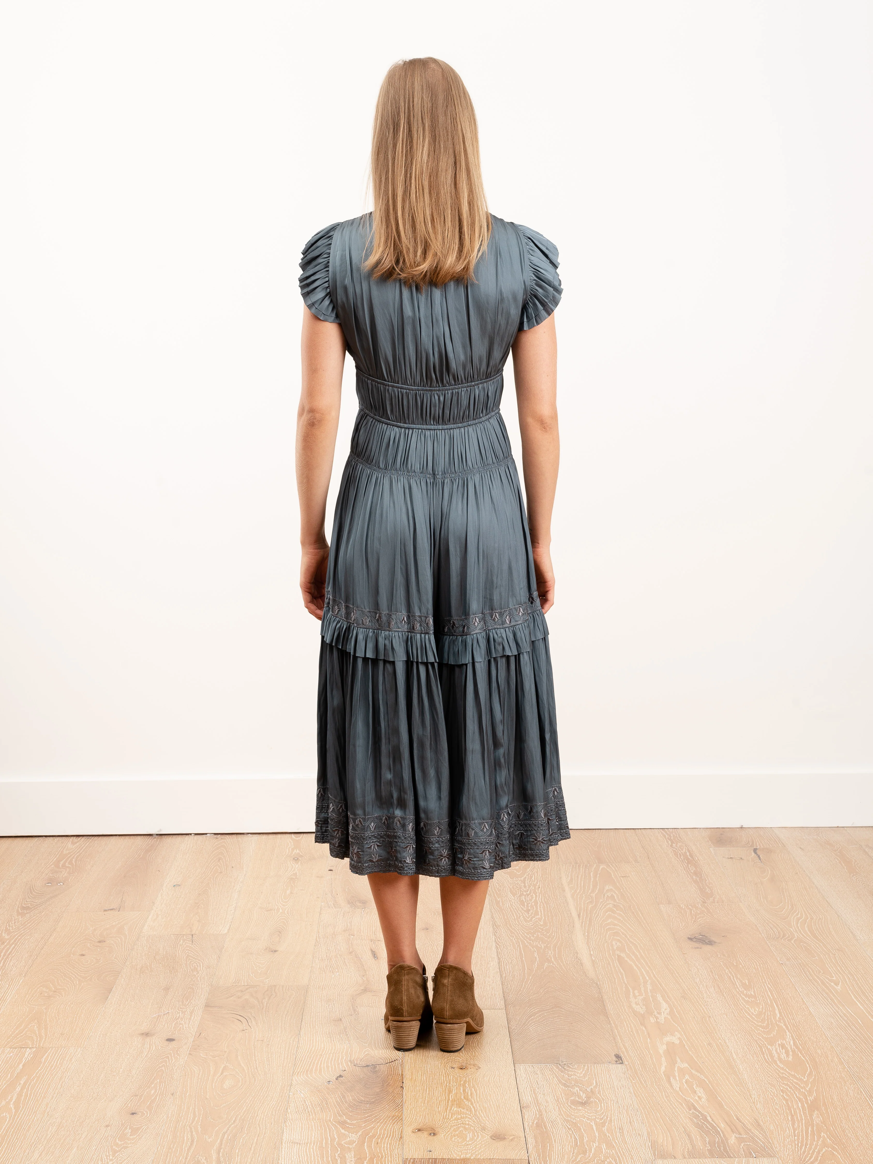 claudia dress - slate - Image 4