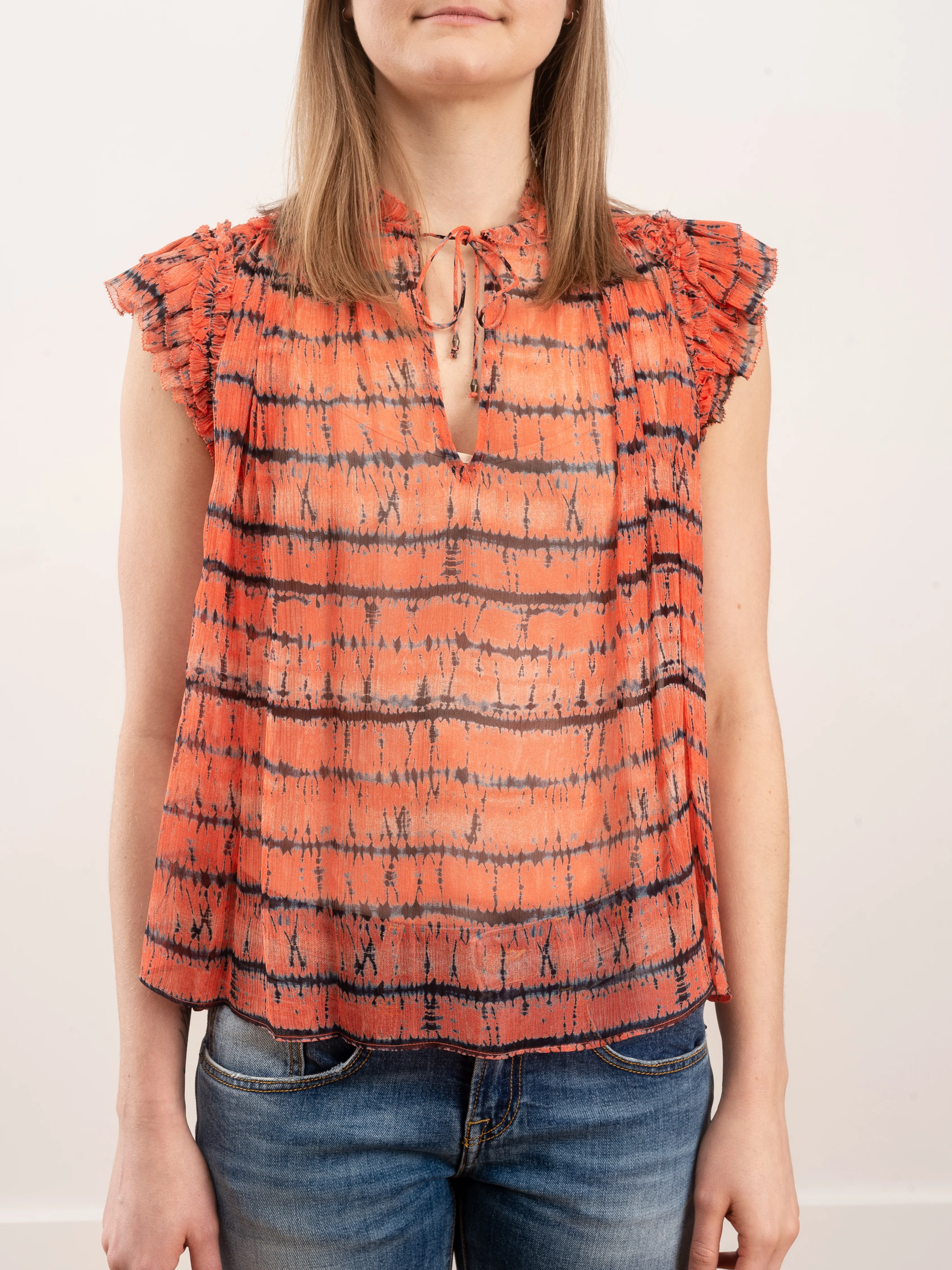 clea top - chili tie dye - Image 3