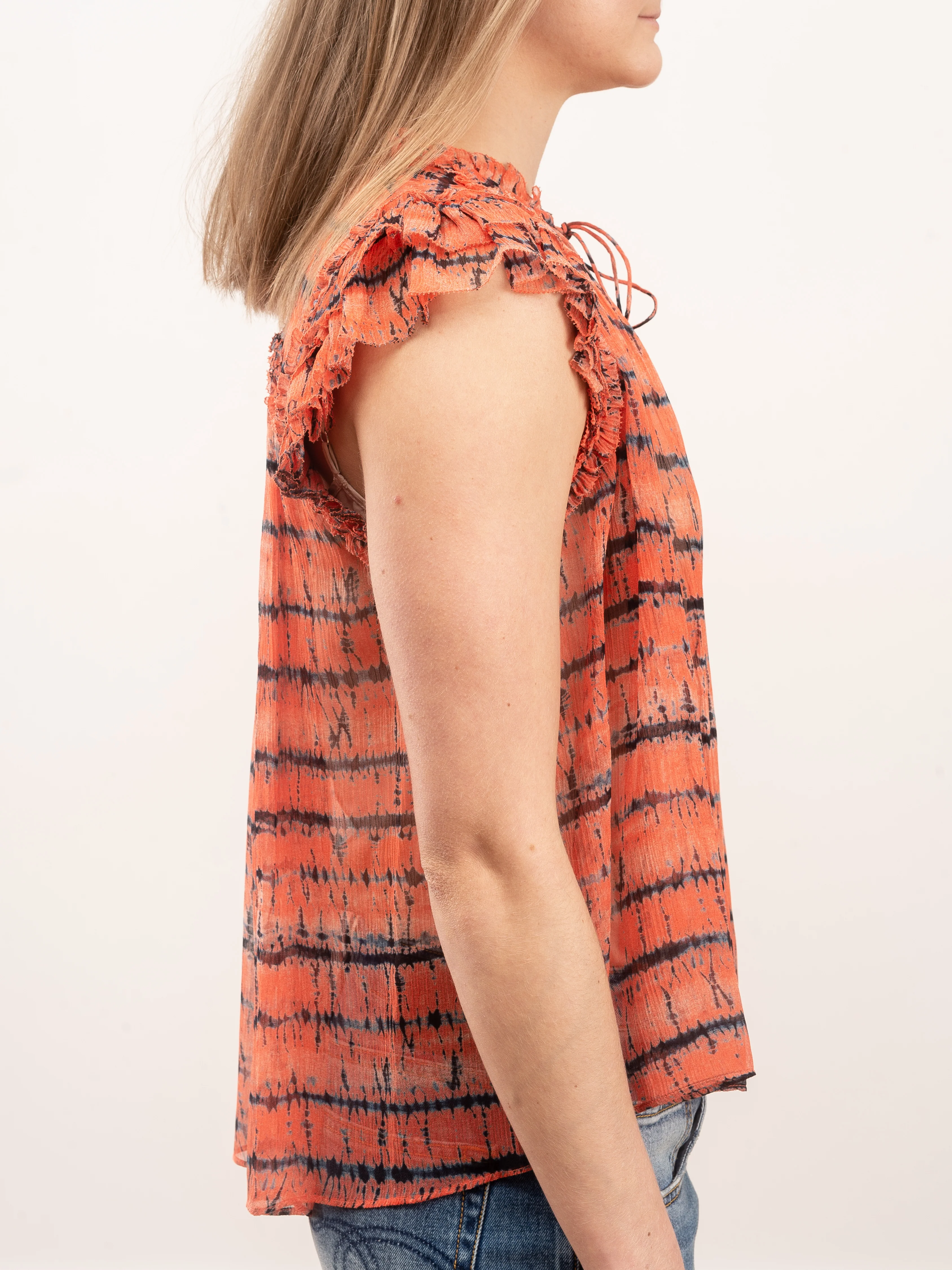 clea top - chili tie dye - Image 4