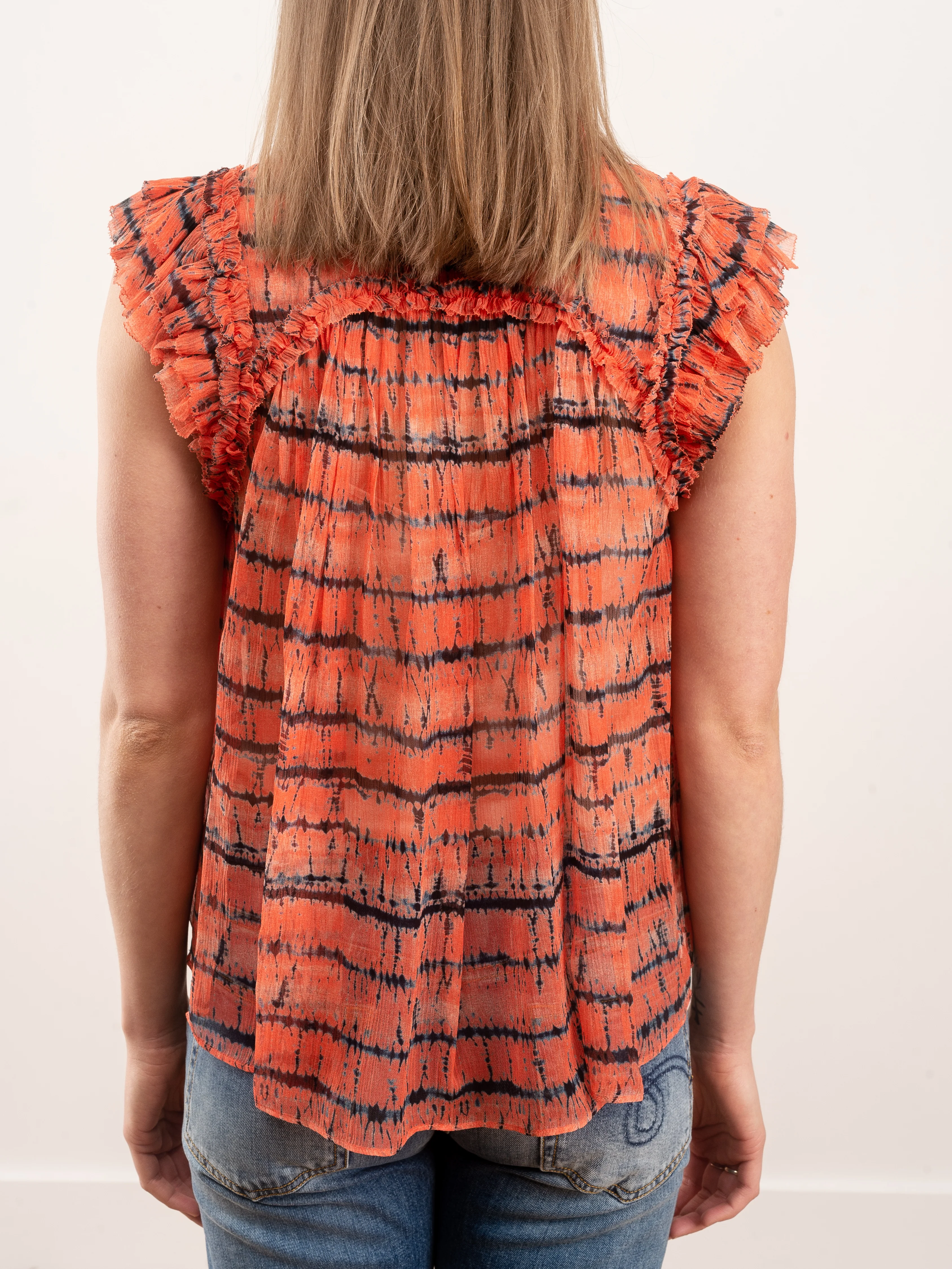 clea top - chili tie dye - Image 5